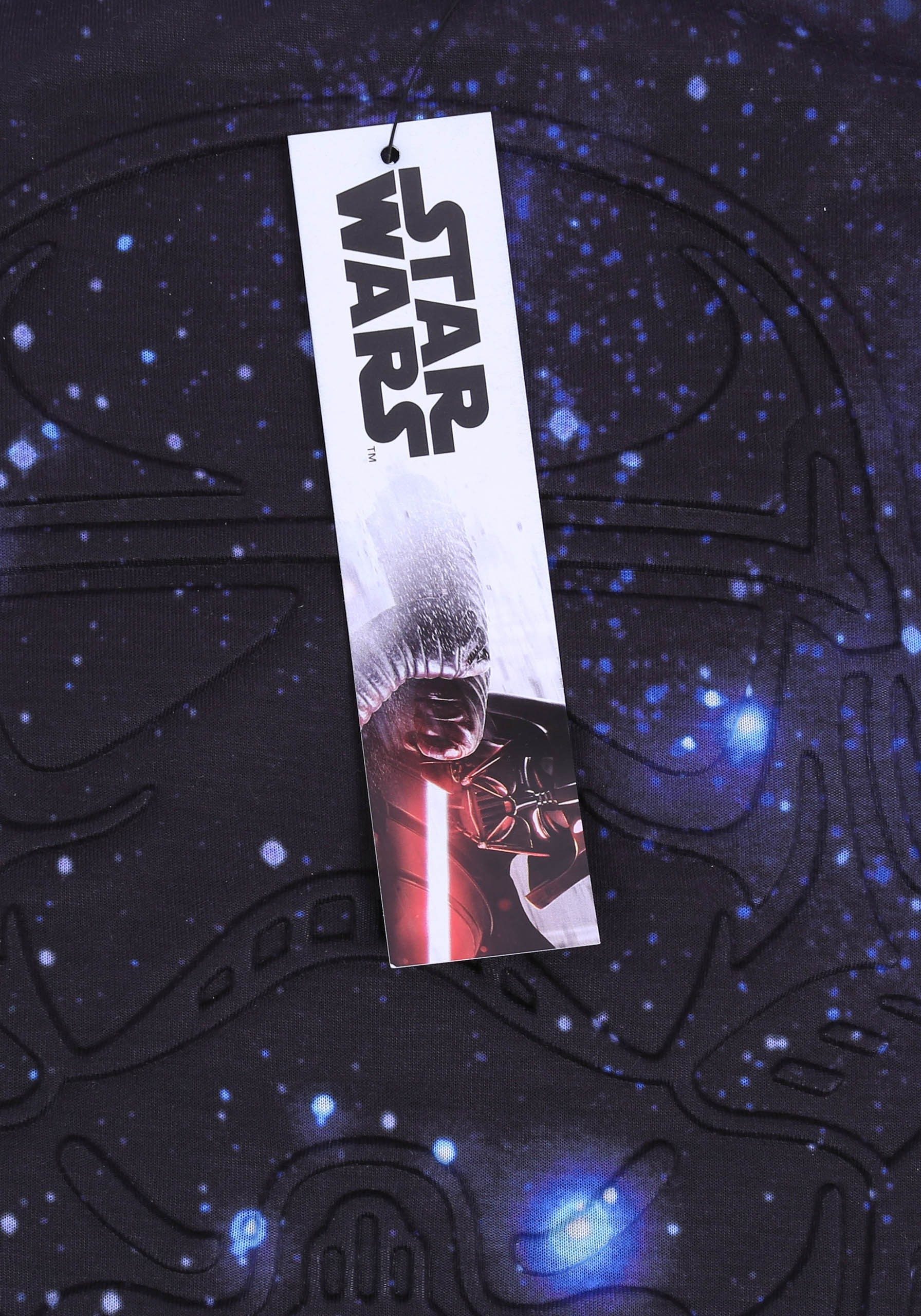 Star Wars Kurzarmbluse T-Shirt Galaxy Star Wars DISNEY 8-9 Jahre
