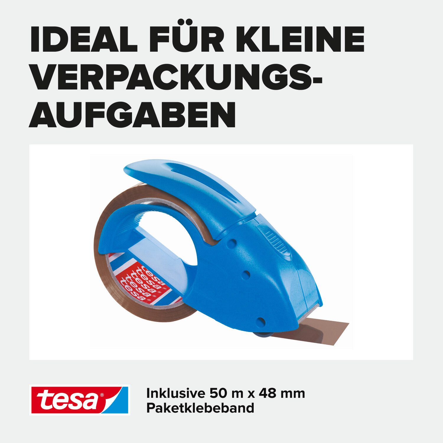 tesa Klebeband tesapack Abroller (Packung, 1-St) Packbandabroller für siche günstig online kaufen
