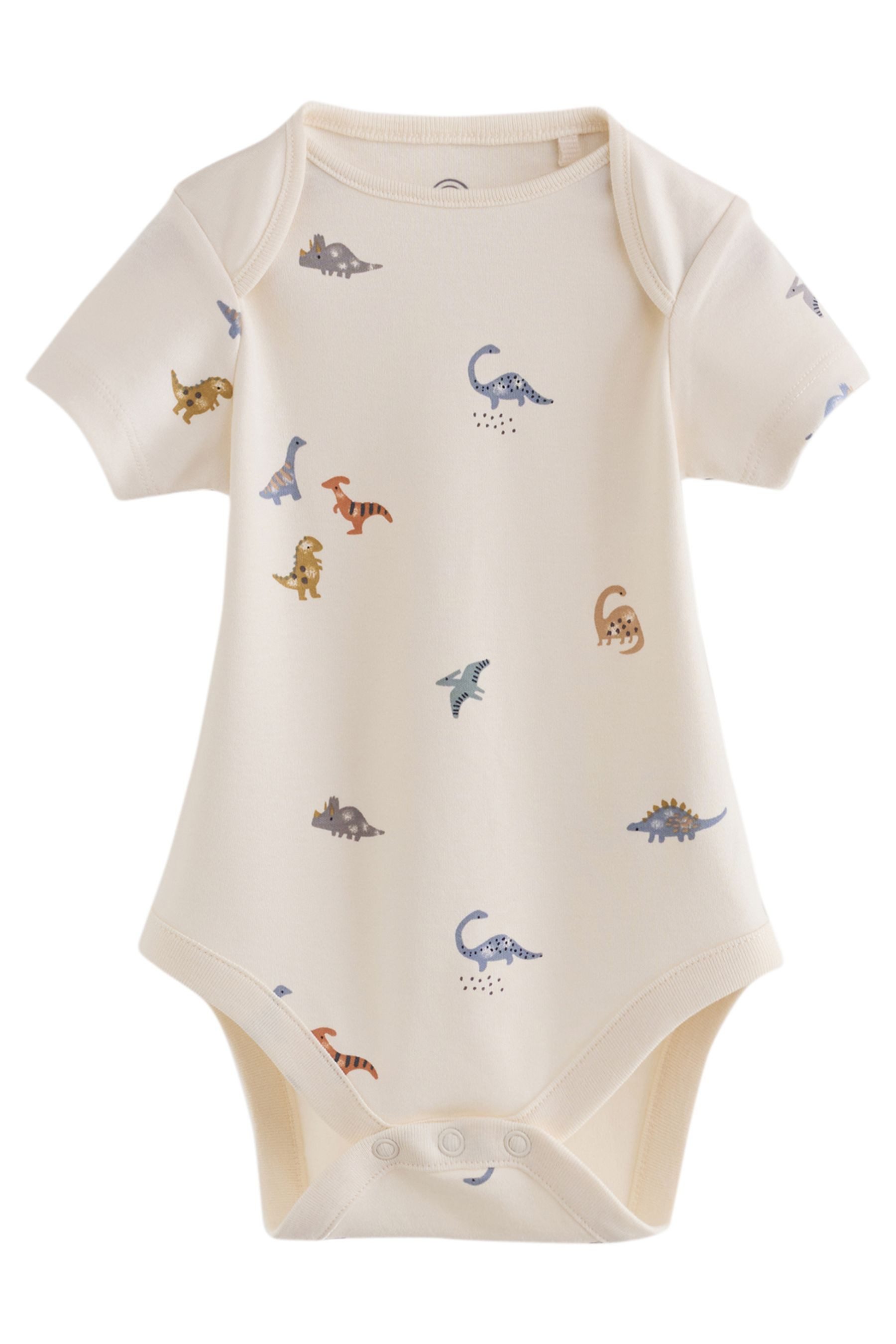 Next Kurzarmbody Kurzärmelige Baby Bodysuits im 7er-Pack (7-tlg)