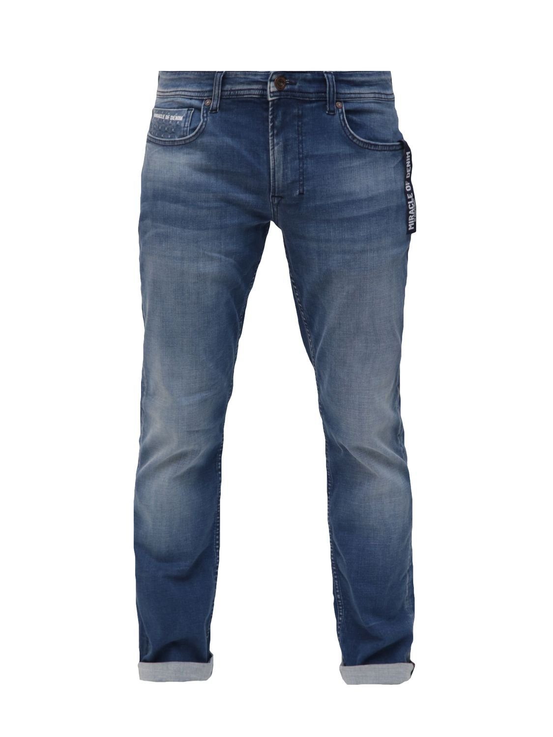 Miracle Relax-fit-Jeans mit Thomas of Stretch Denim