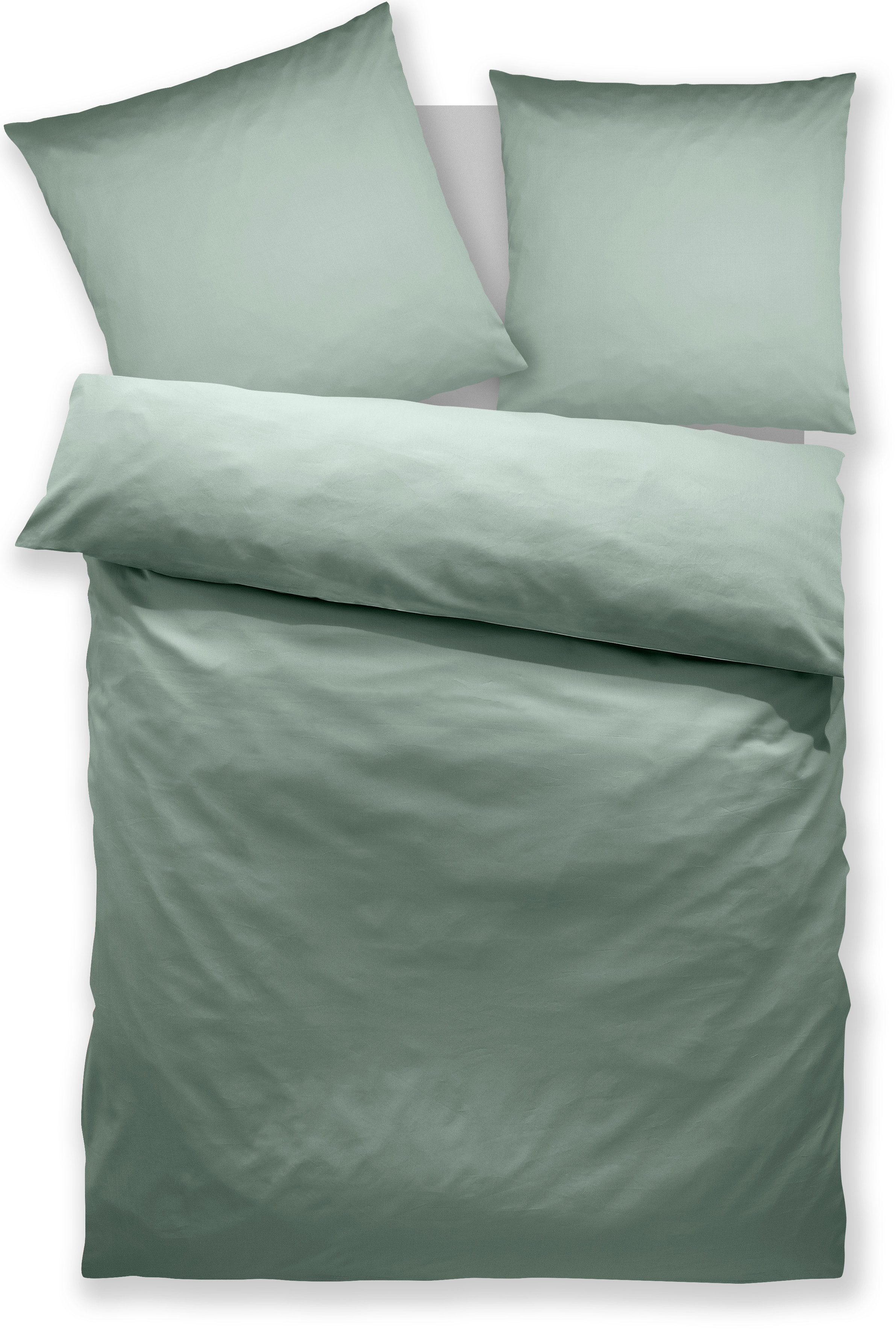 OTTO home Bettwäsche LUISA in Gr. 135x200, 155x220 u.a. Bettwäsche-Set mit Baumwolle, Satin (TC 300), 2 teilig, 4 Qualitäten für dein perfektes Schlafgefühl (vo – Bild 2 von 5