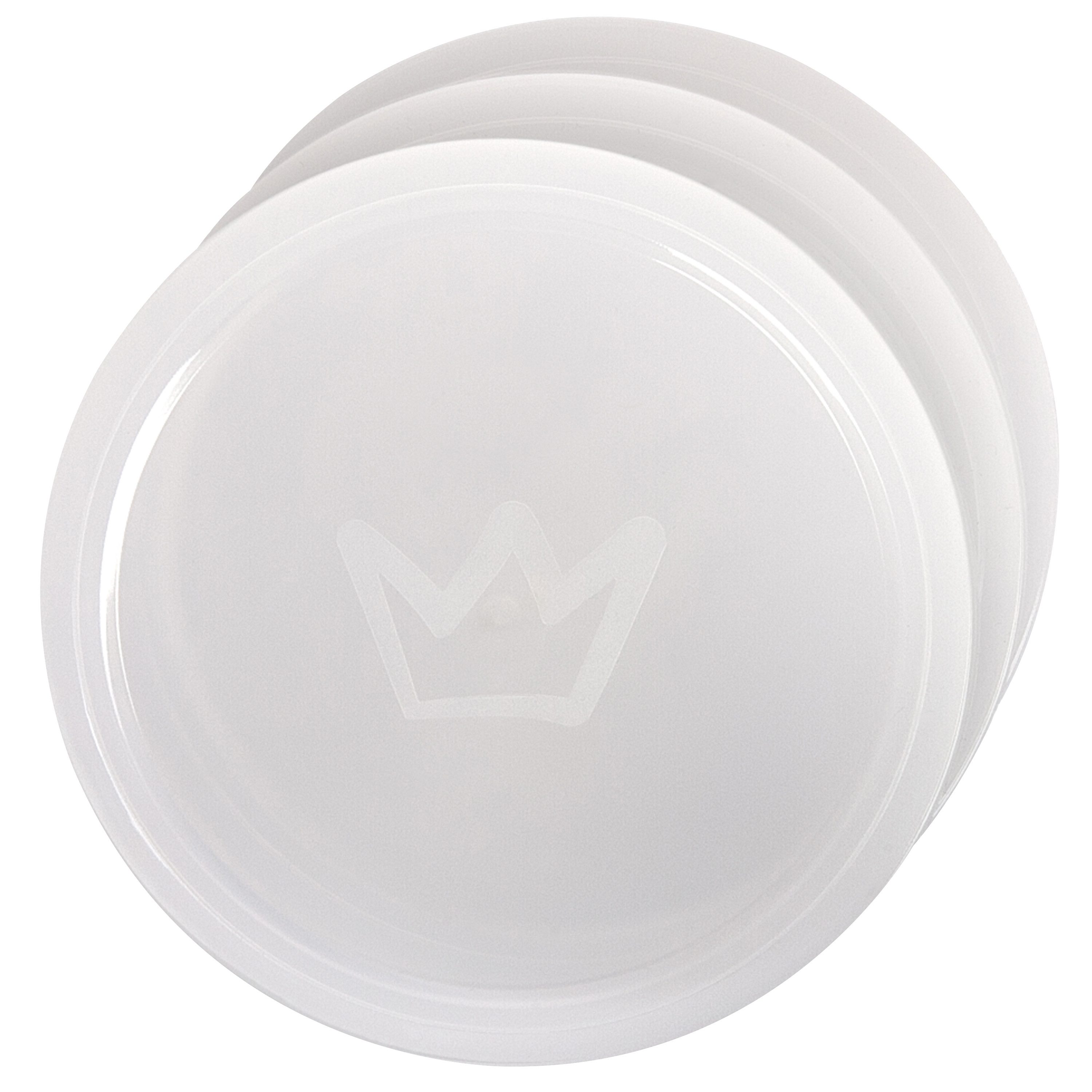 Rudelkönig Frischhaltedeckel Dosendeckel - 3 Stück - Spülmaschinenfeste Frischhaltedeckel, (Packung, 3-tlg), Spülmaschinengeeignet, wiederverwendbar, Silikon, für alle Dosen