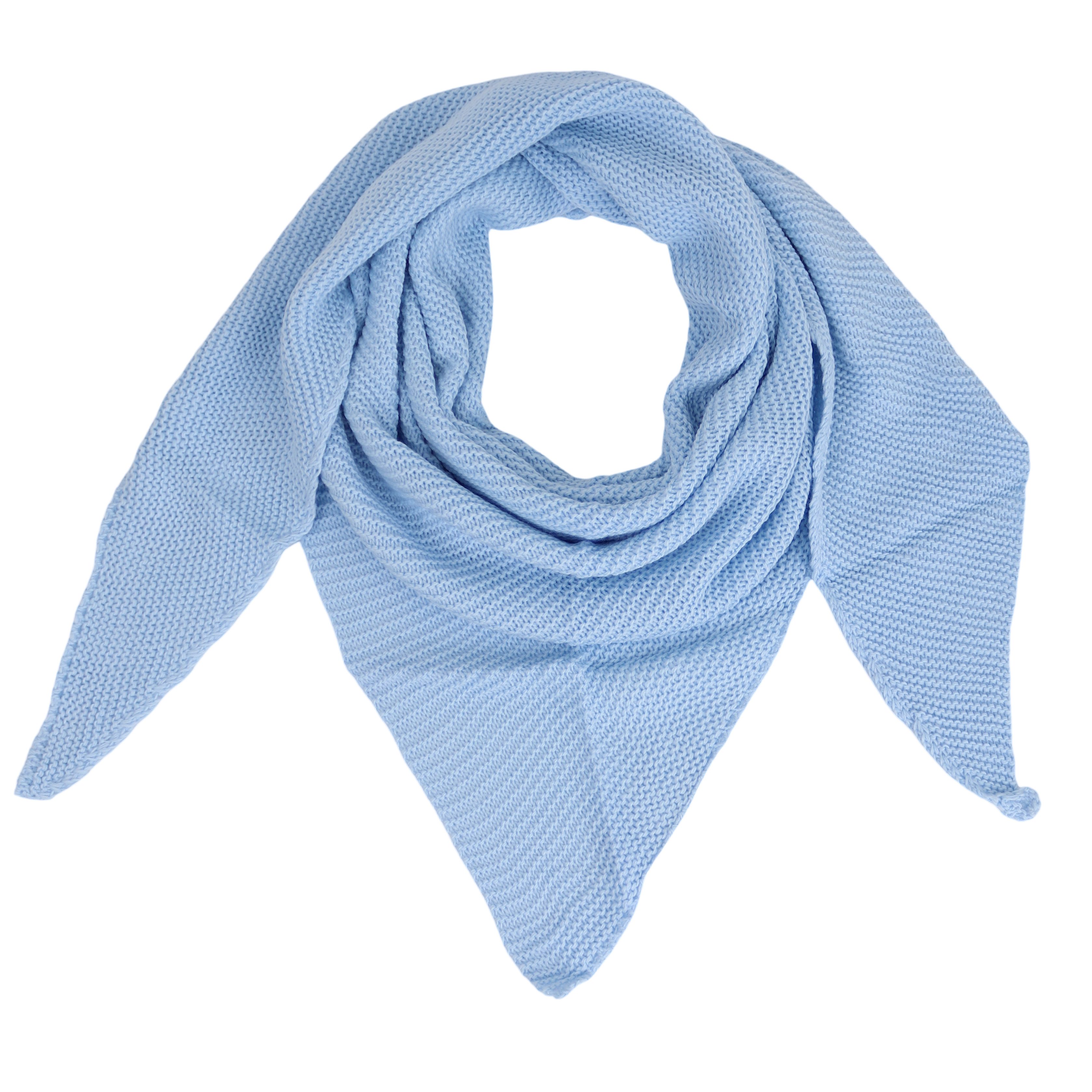 MIRROSI Dreieckstuch Strickschal warmer Dreiecksschal ca.180x72 günstig online kaufen