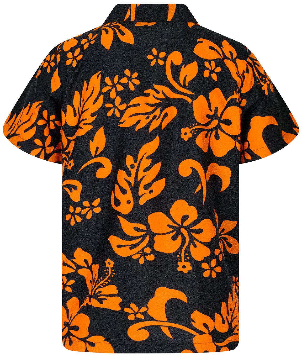 King Kameha Hawaiihemd Hibiscus Funky Hawaii-Hemd Herren Kurzarm Front-Tasc günstig online kaufen