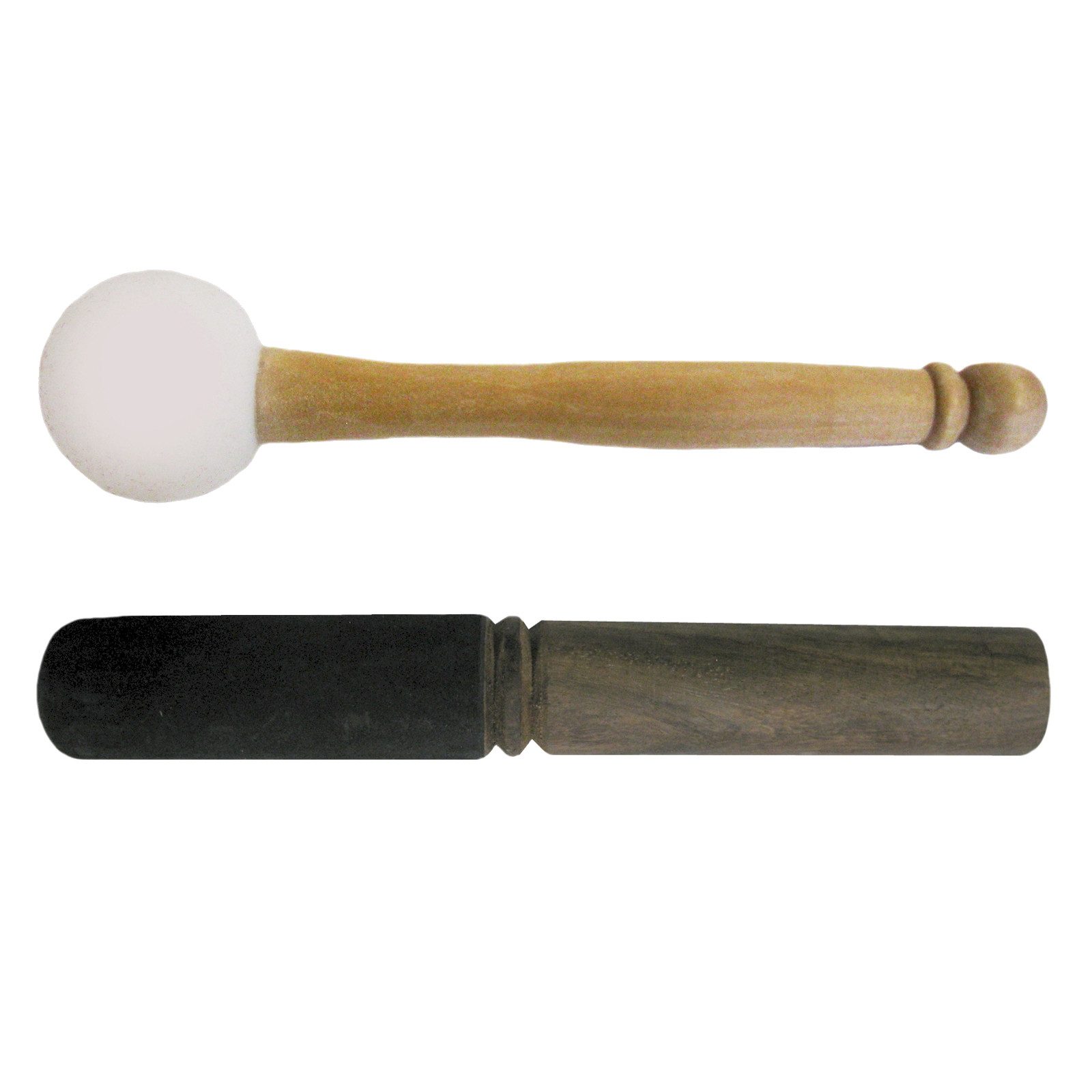 Methusalem Klangschalen Therapieklangschale Handarbeit (Nepal) 4tlg Set mit Klöppel und Filz,Kleine Herzschale, ca. 550-650g, Art. 70220-1