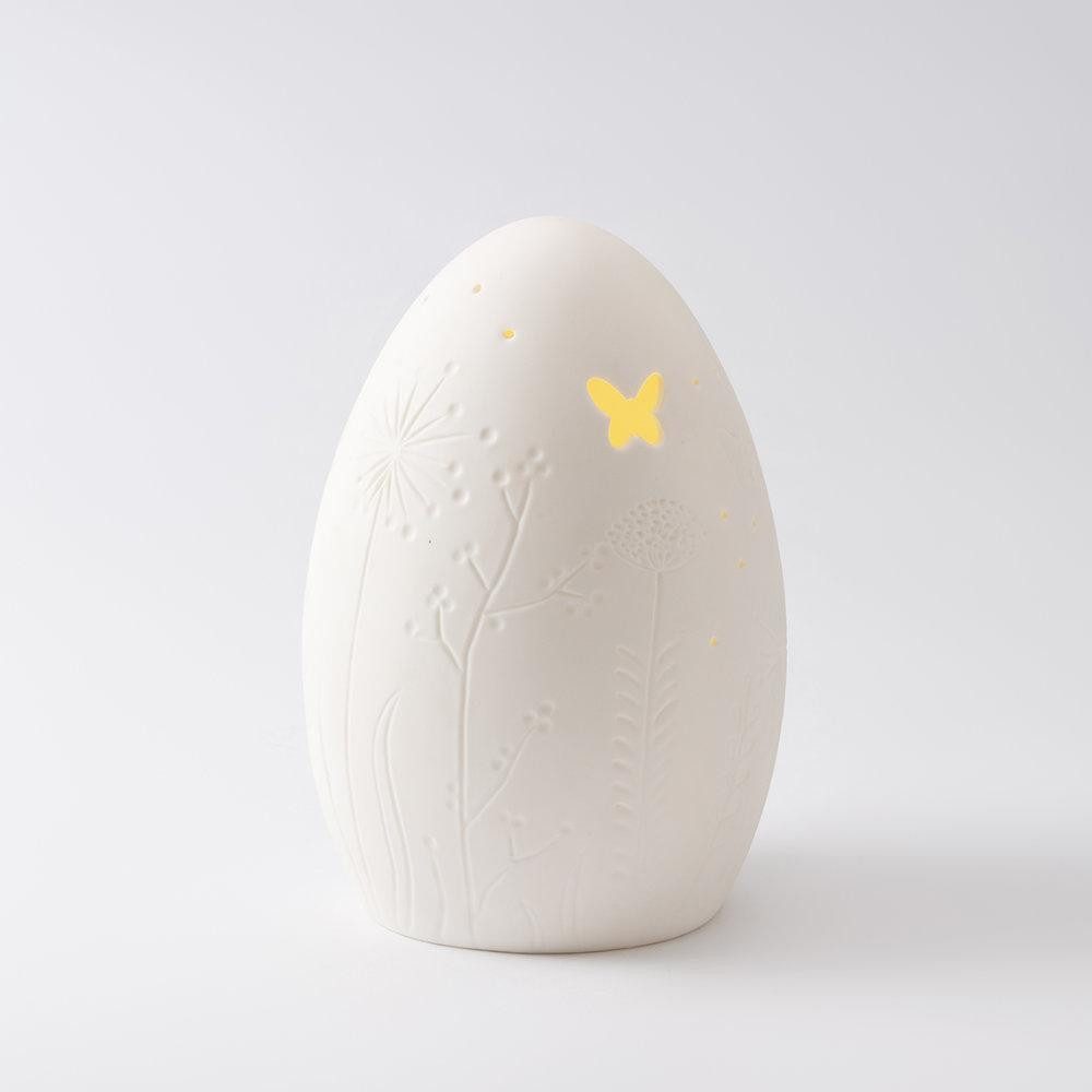 Räder Osterfigur Design LED Lampe Ei Blumen Und Schmetterlinge
