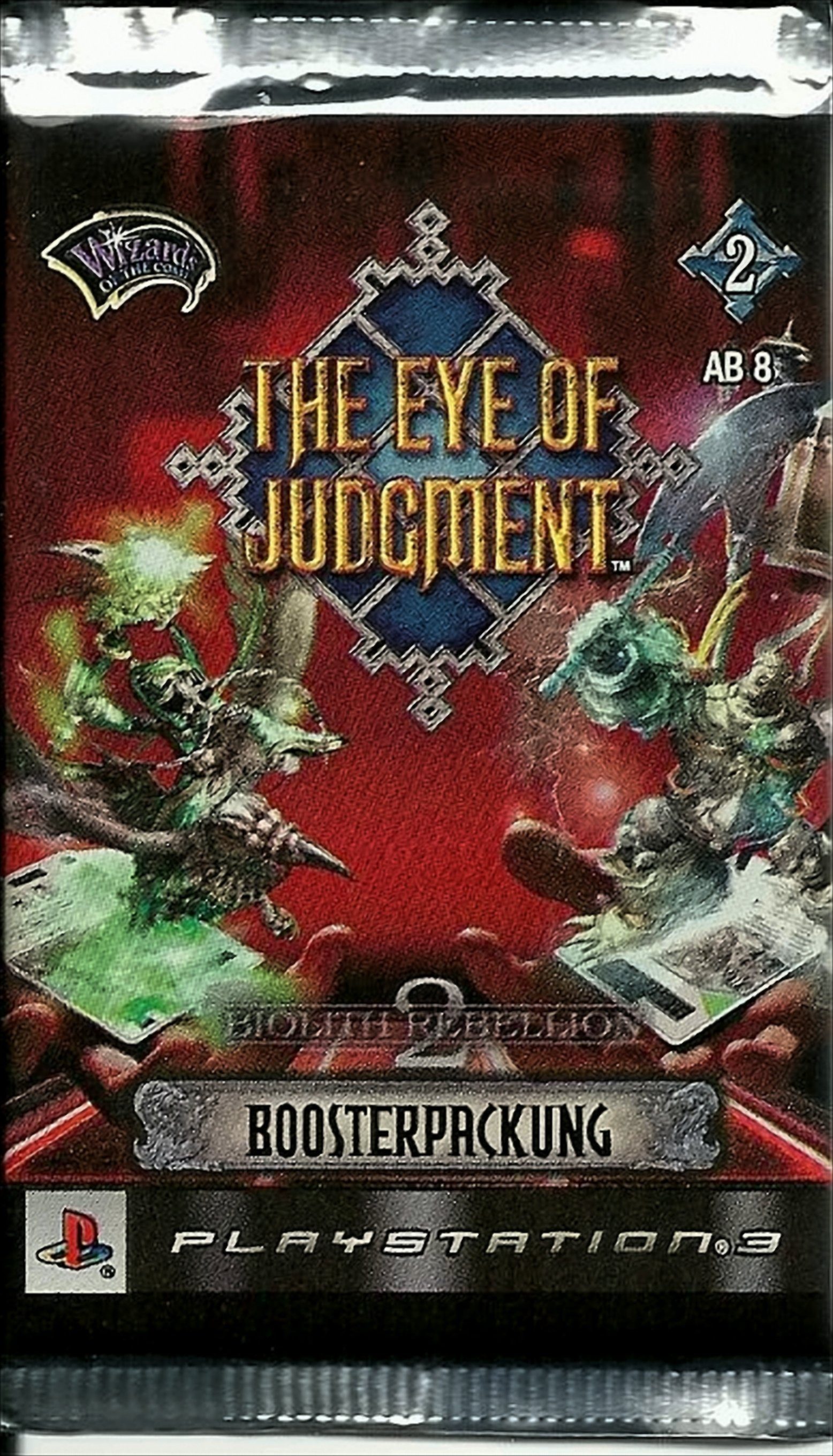 Wizards of the Coast Sammelkarte The Eye of Judgment Booster Biolith Rebellion 2