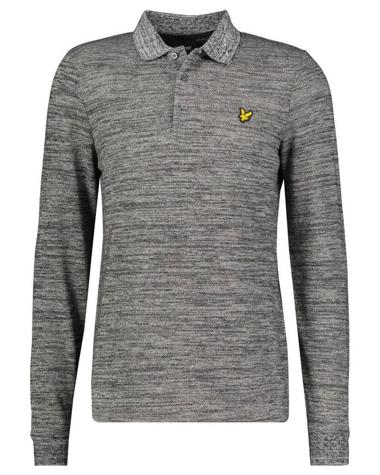 Lyle & Scott Poloshirt Herren Poloshirt Langarm (1-tlg), Klassischer  Polo-Kragen