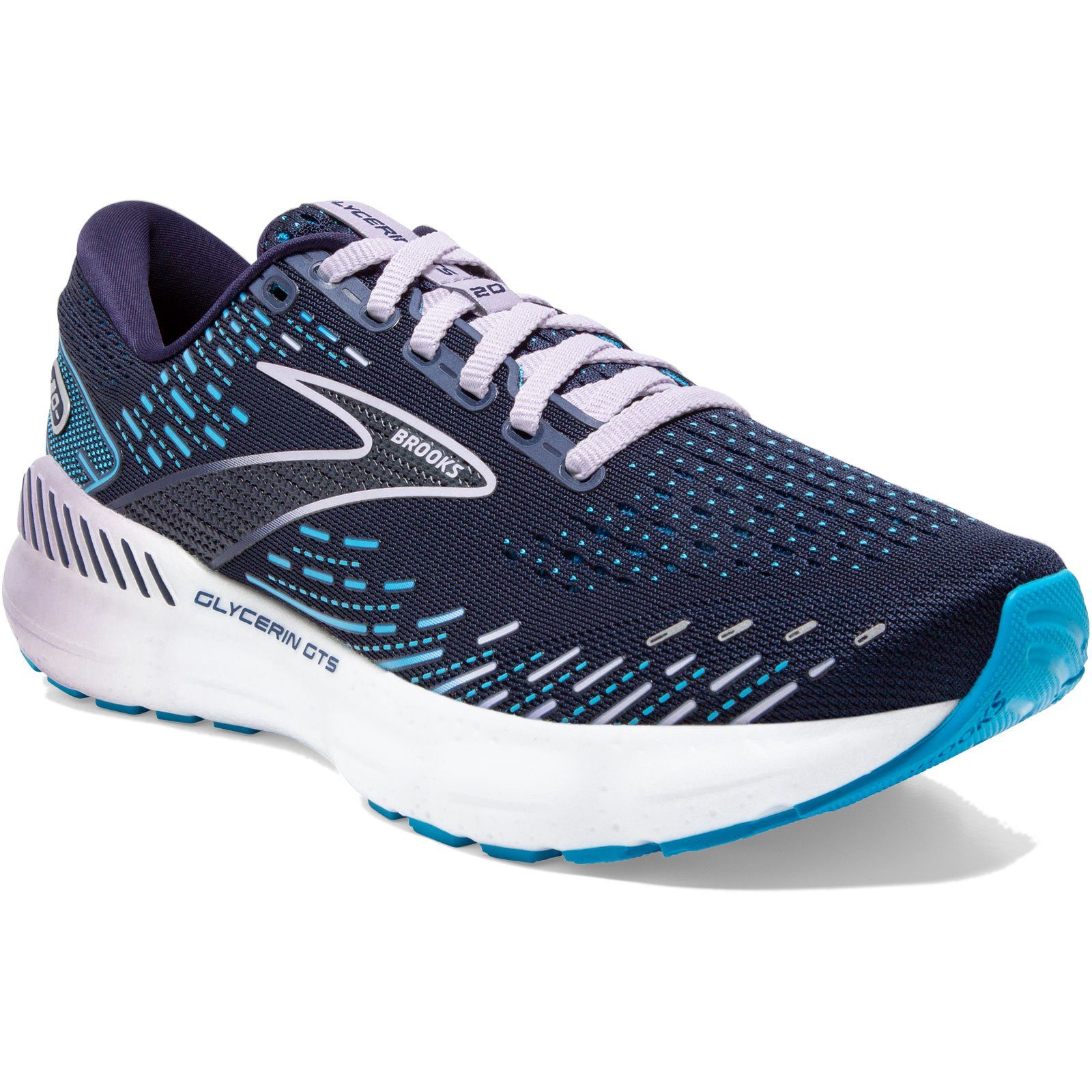 Brooks GLYCERIN GTS 20 Lady Laufschuh Dämpfungstechnologie die auf deinen individuellen Laufstil reagiert