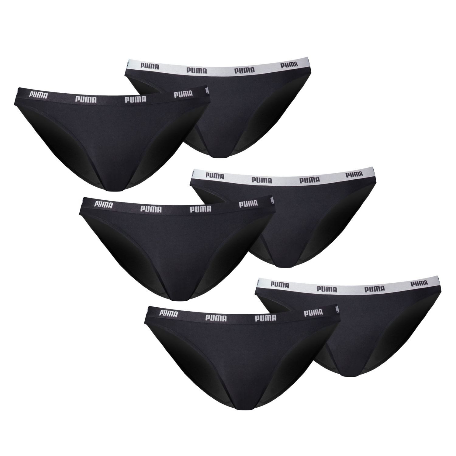 PUMA BODYWEAR Bikinislip Bikini-Slip (2-St) Low Rise, Modal günstig online kaufen