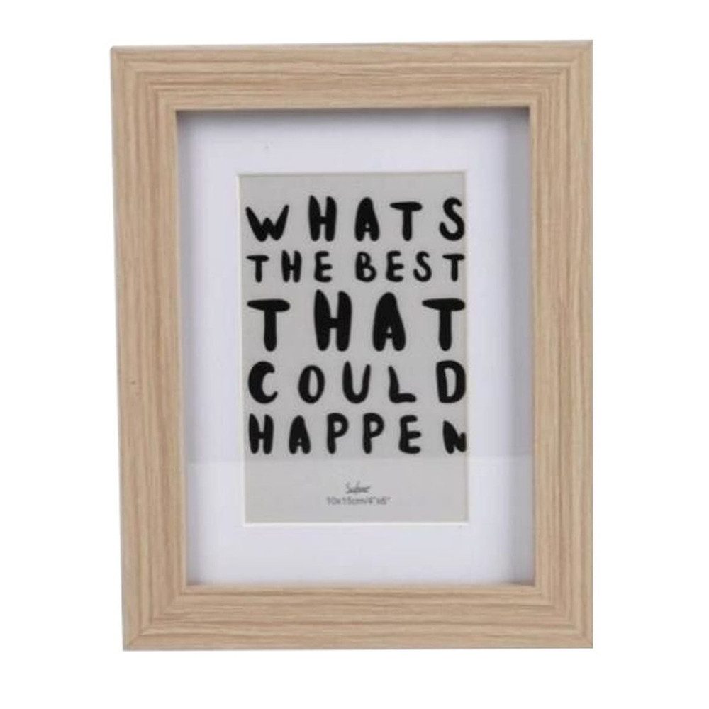 MICA Bilderrahmen Bilderrahmen natur - ca. 15 x 20 cm