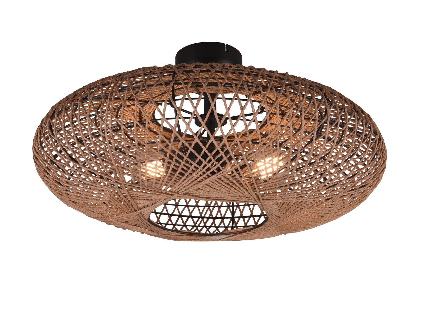 TRIO Leuchten LED Deckenleuchte, Dimmfunktion, LED wechselbar, Warmweiß, gr günstig online kaufen