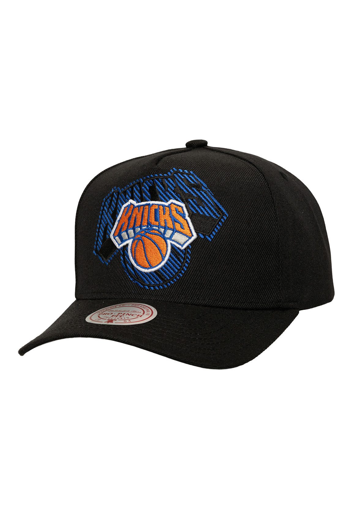 Mitchell & Ness Snapback Cap Mitchell & Ness NBA Tilted Pro Snapback Cap NY KNICKS Black Schwarz