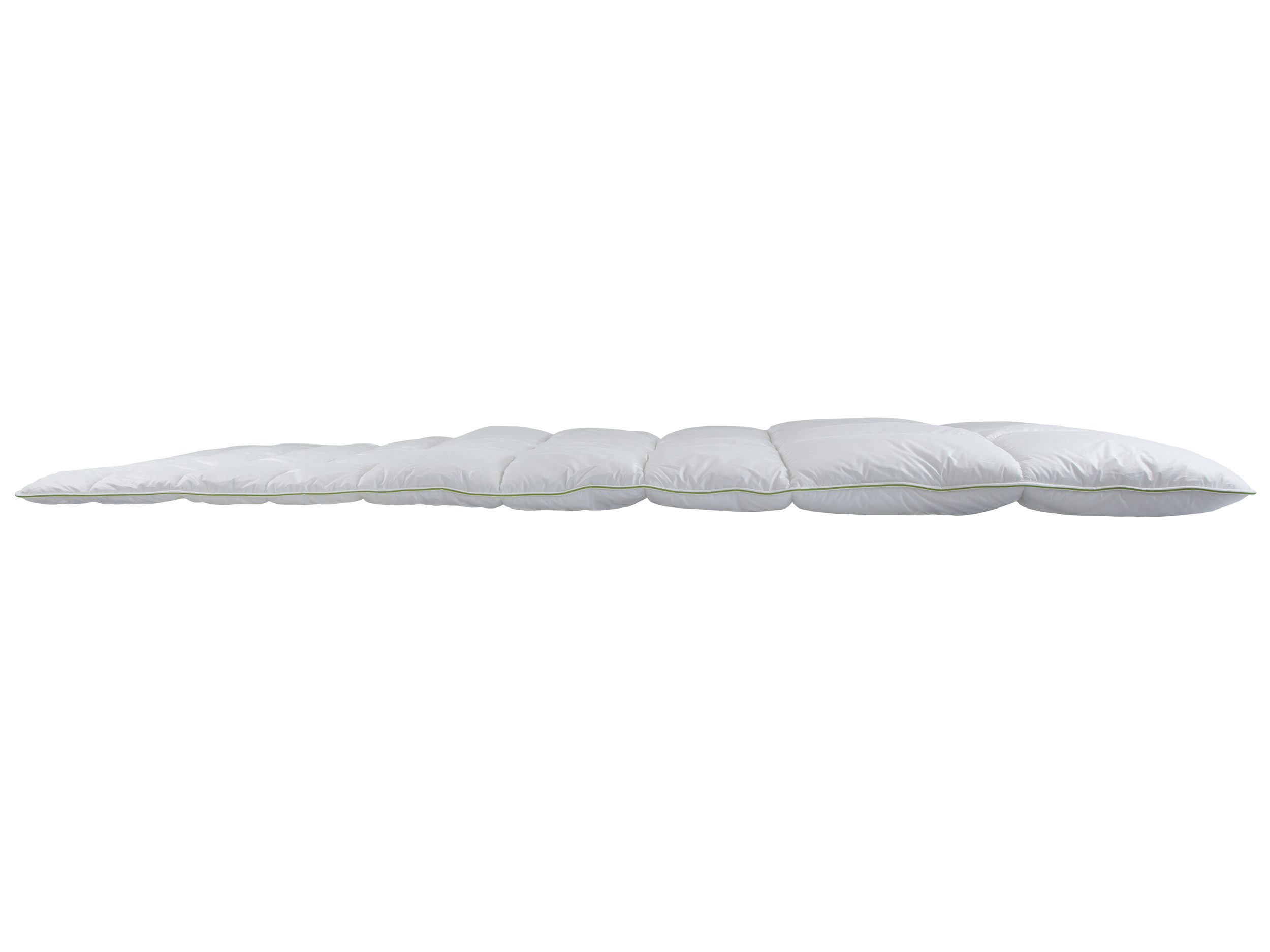 irisette GREENLINE Baumwollbettdecke Steppbett irisette® Greenline Bio Klimazone mit warmer Fußzone, Füllung: 100 % Polyester – recycelt, Bezug: hautsympathisch und biologisch, innovatives & exklusives Herstellungsverfahrung, produziert in DE