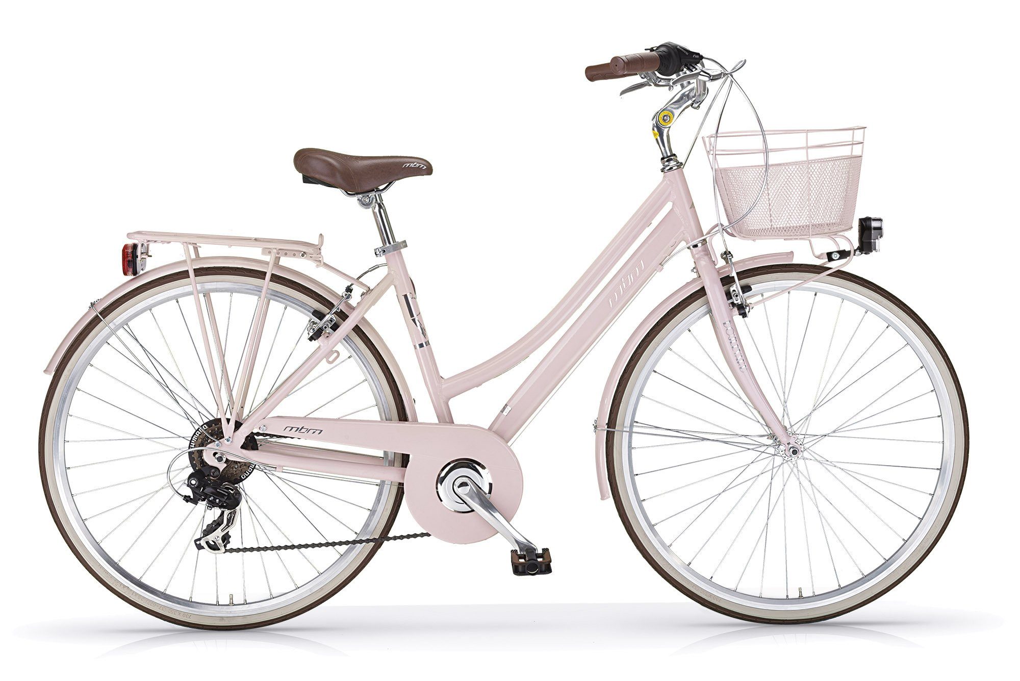 MBM Cityrad, 6 Gang Shimano, Kettenschaltung, Trekkingbike New Boulevard Woman 28"