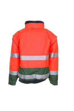 Planam Arbeitshose Comfortjacke Warnschutz orange/grün Größe S (1-tlg)