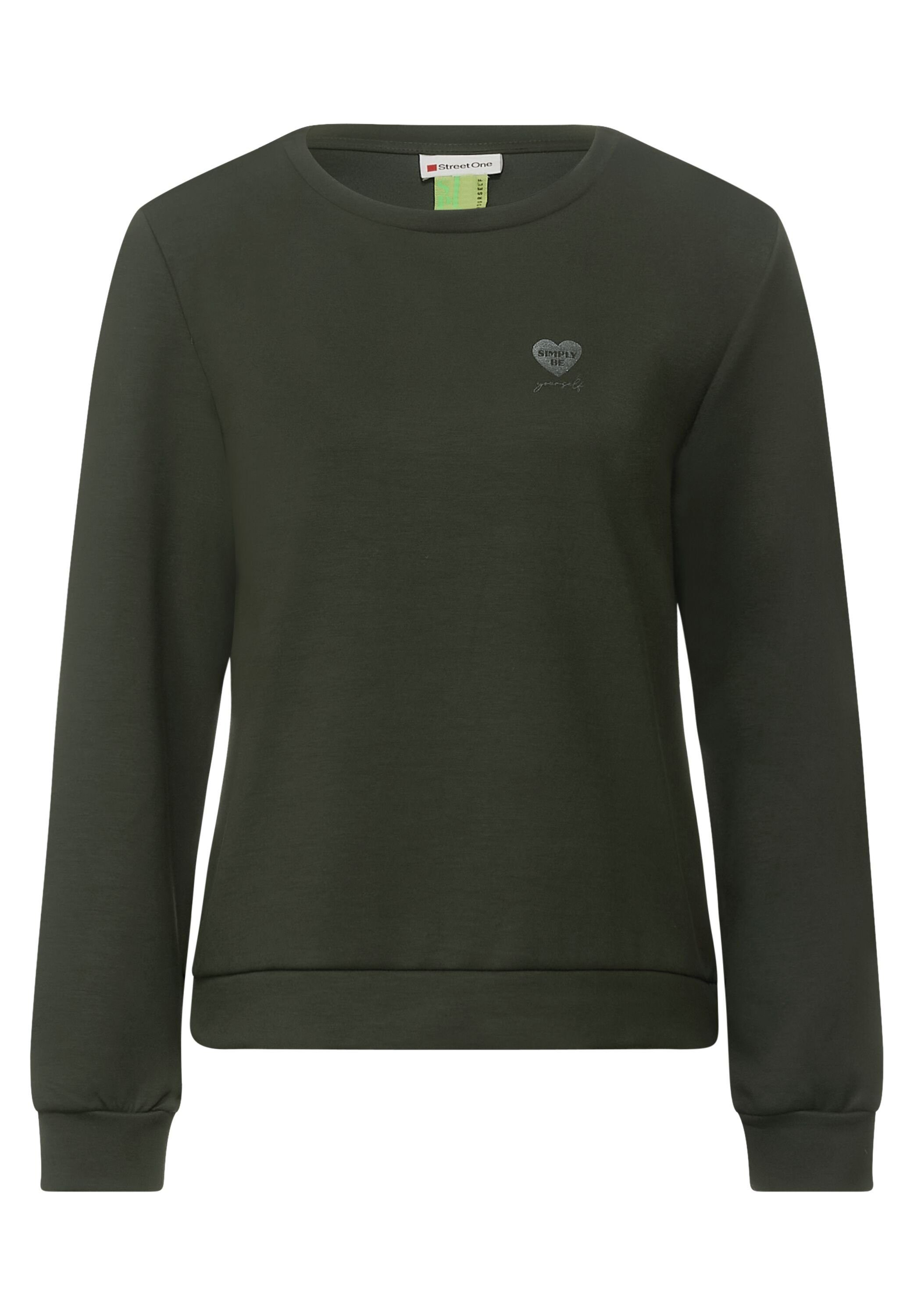 Street One Brown Viscose Sweatshirt