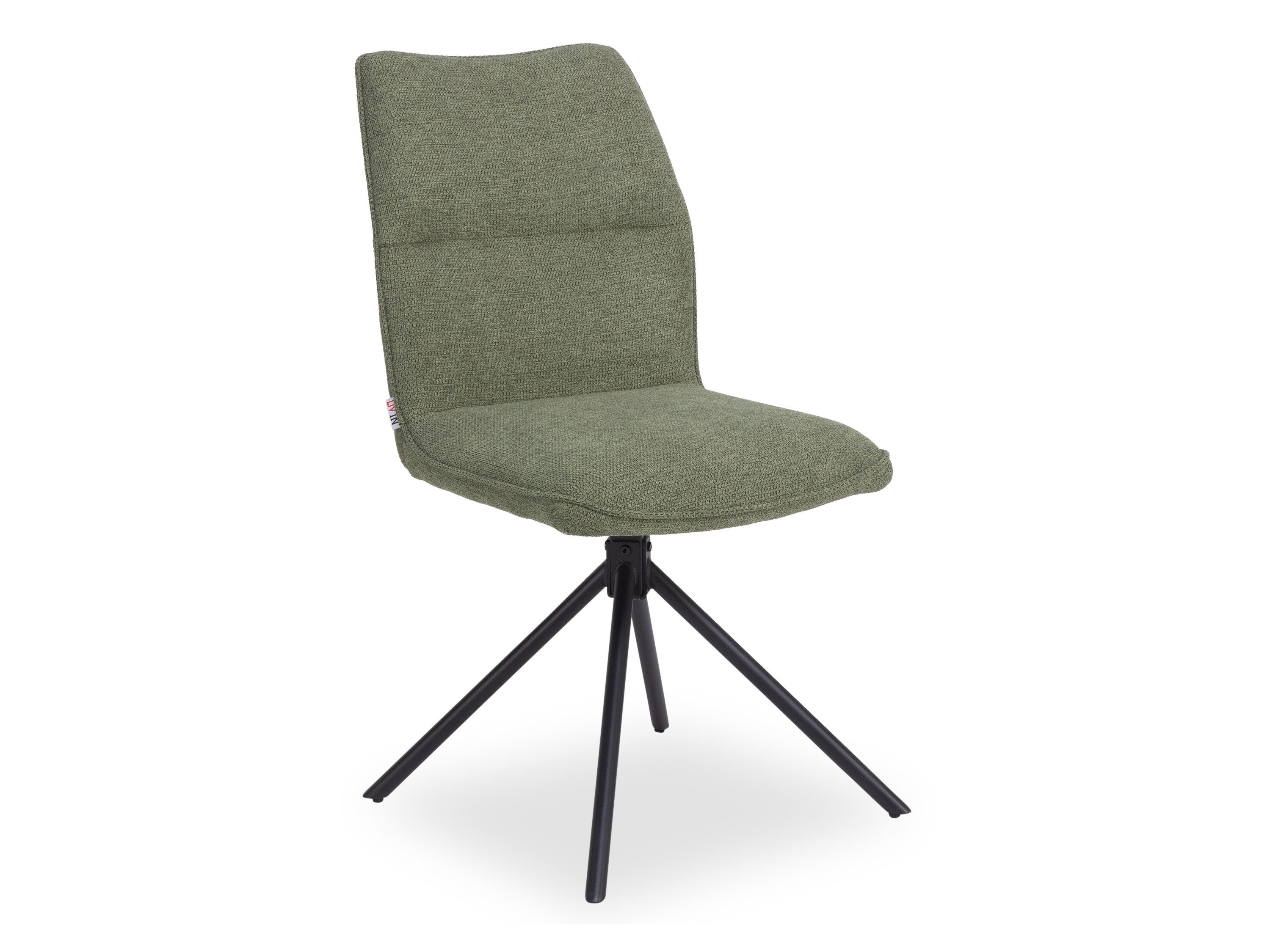 LIV'IN Esszimmerstuhl LIV'IN Polsterstuhl LIVIN PARGA BHT 62x95x60 cm grün Esszimmerstuhl