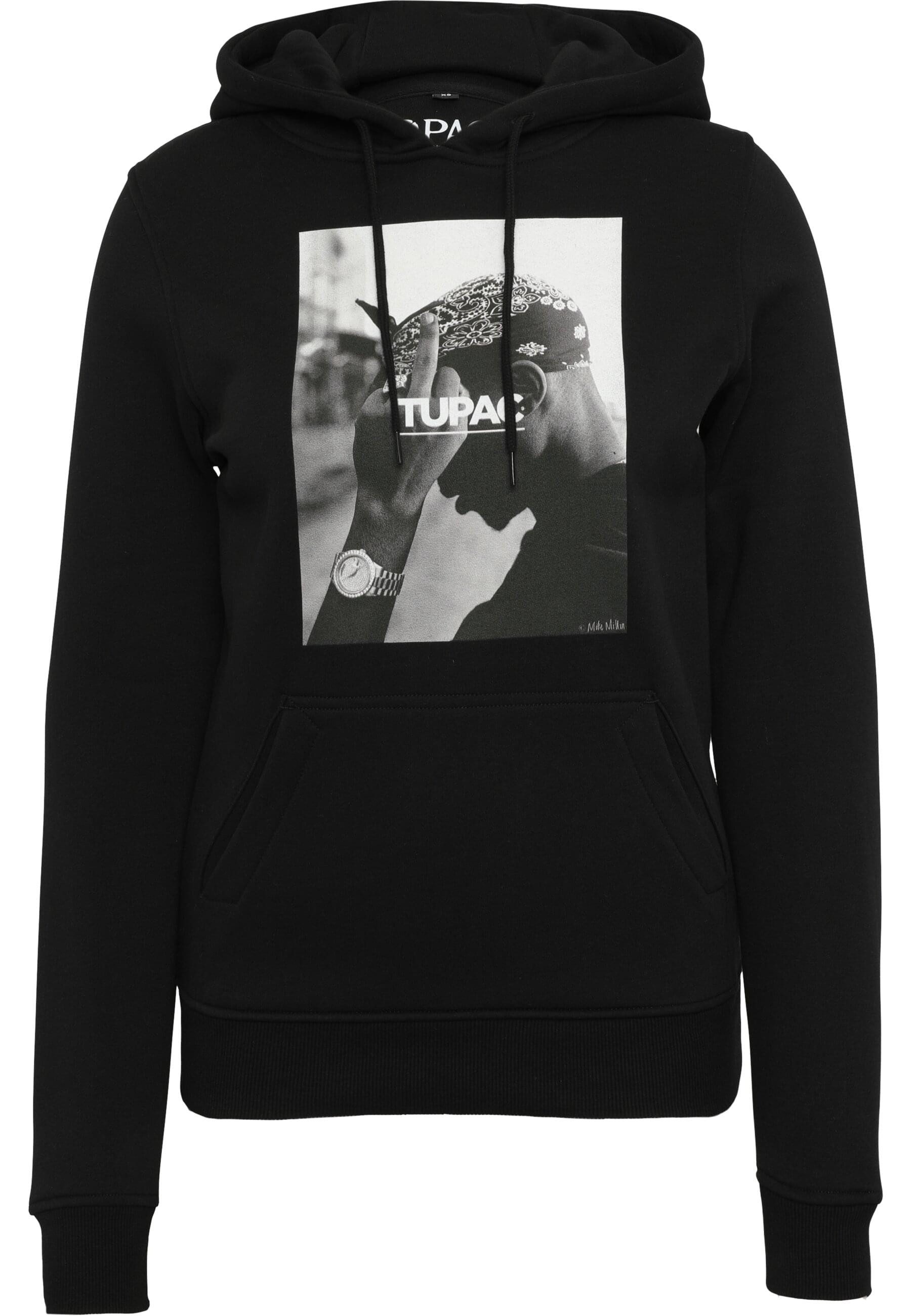 Rundhalspullover MisterTee Damen Ladies 2Pac F*ck The World Hoody