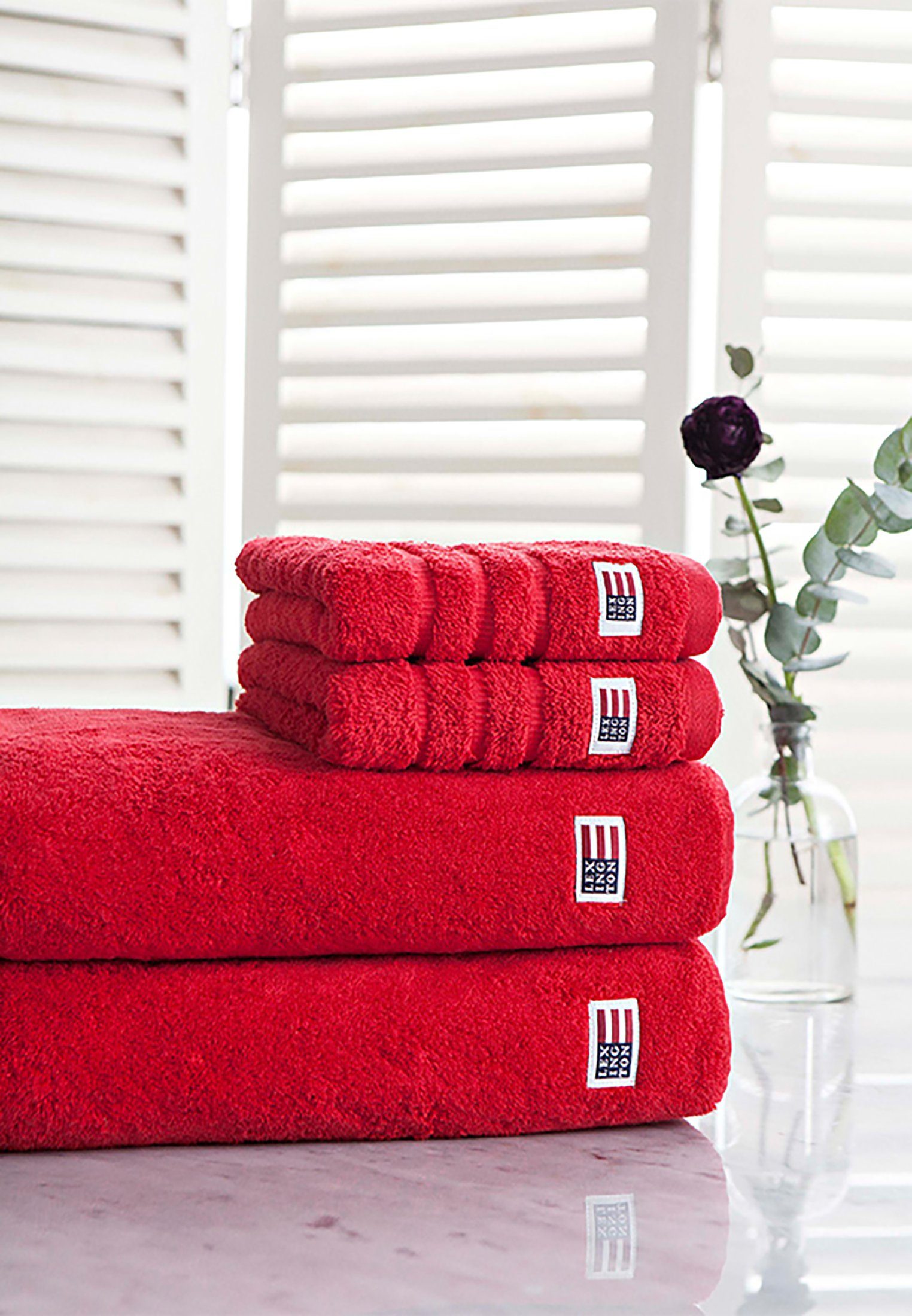 red Original Lexington Handtuch Towel