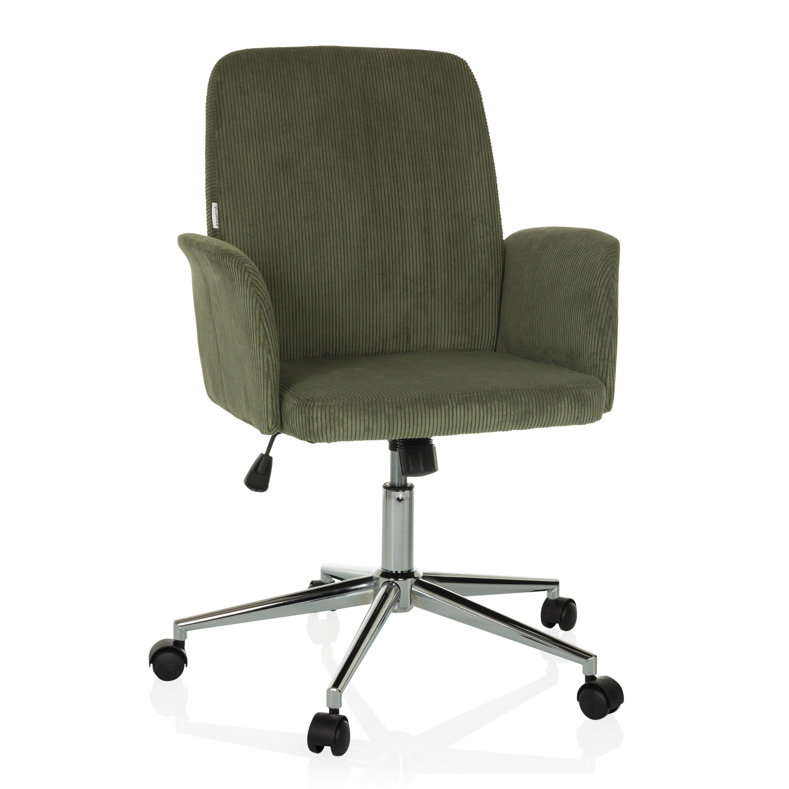 hjh OFFICE Drehstuhl Home Office Bürostuhl SOLAO CORD Stoff (1 St), Schreib günstig online kaufen