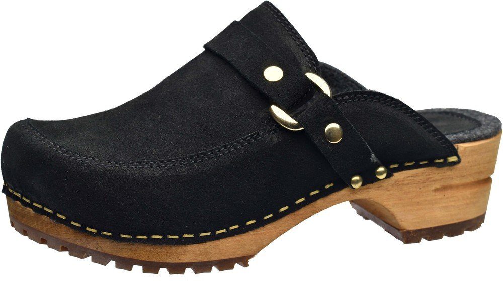 Wood-Lissy Open Clog