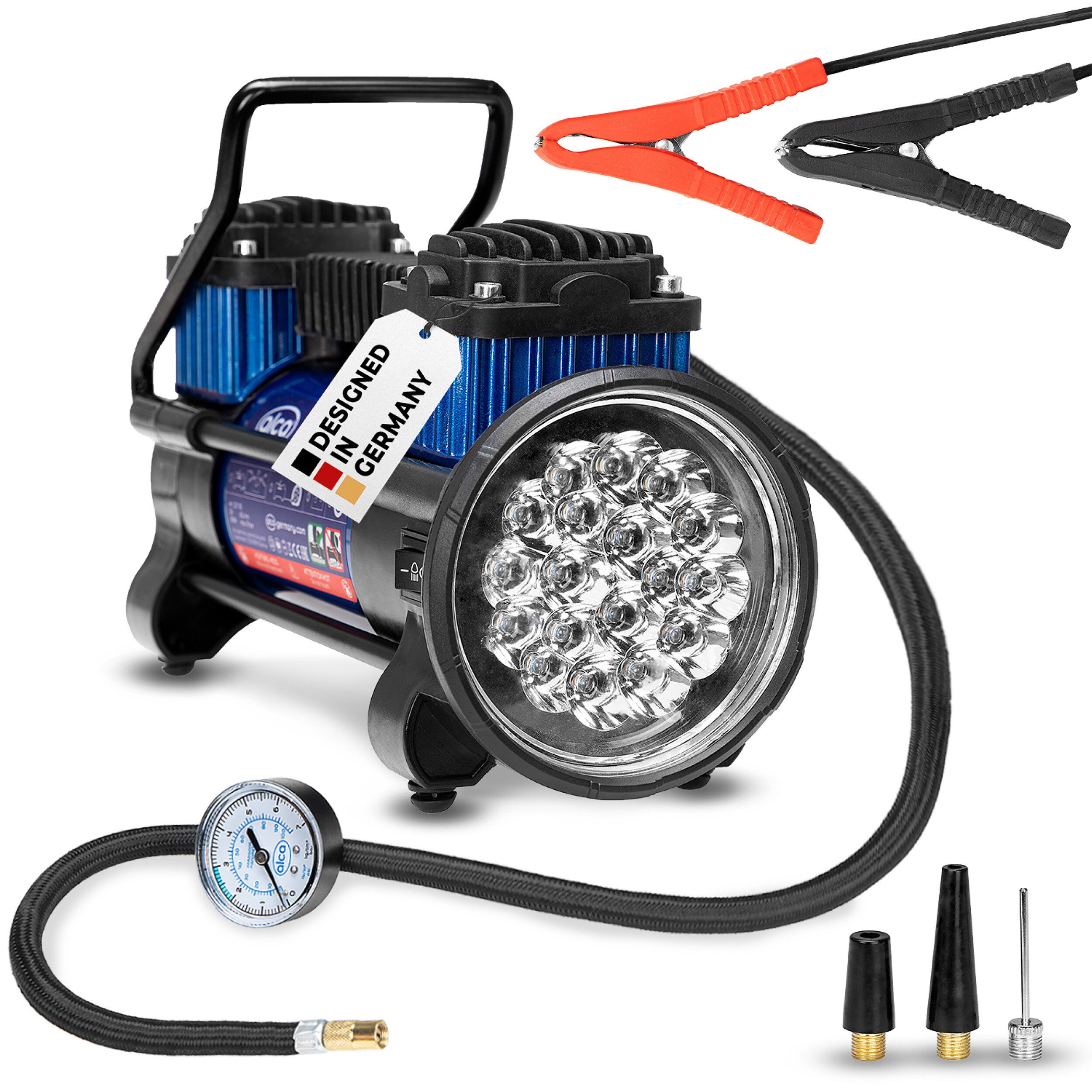 Kompressor Kompressor Autokompressor Luftkompressor + Licht 10 bar 12V