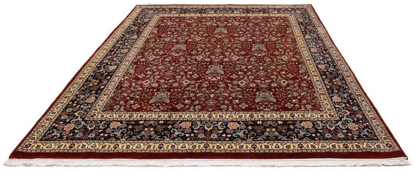 Wollteppich Moud Blumenmuster Rosso 280 x 215 cm, morgenland, rechteckig, Höhe: 10 mm, Unikat mit Zertifikat