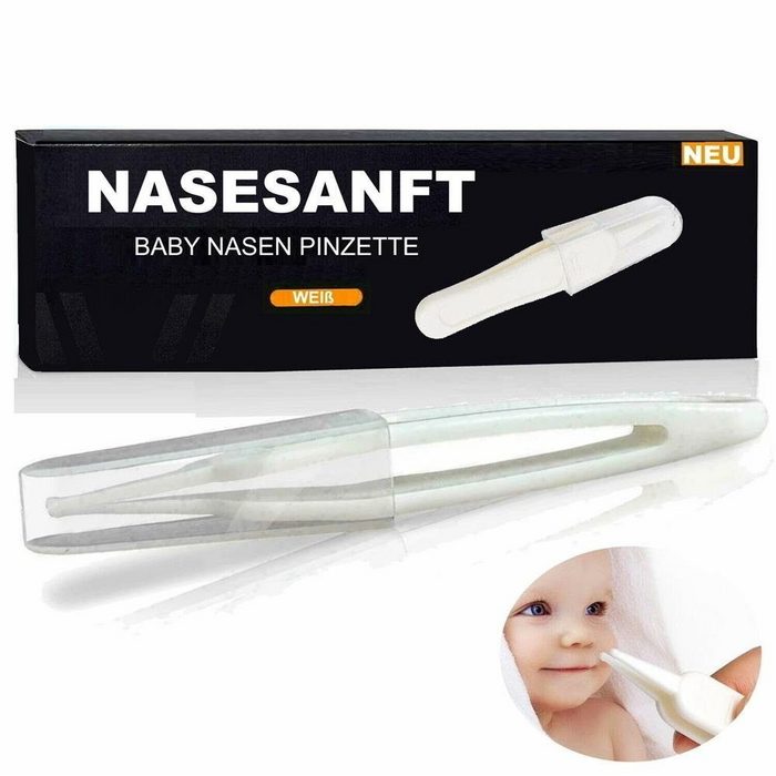 MAVURA Pinzette MAVURAKids NASESANFT Baby Nasenpinzette Nasenreiniger Nase Nasen Nasenloch Pinzette Reiniger Pflege Zange