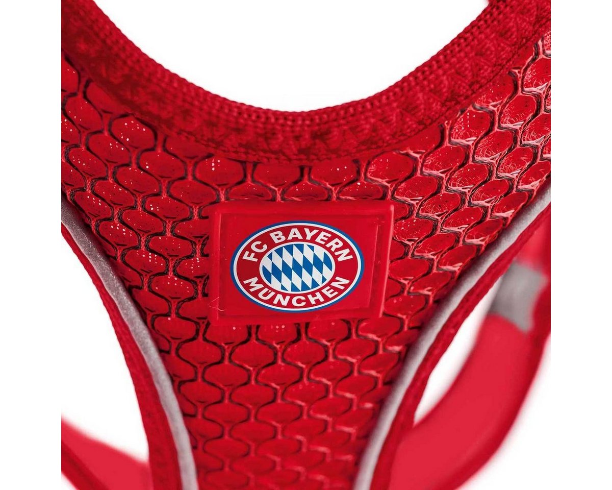 Thumbnail - Hunter Tierbedarf Hunde-Geschirr Geschirr Hilo Comfort FC Bayern München rot