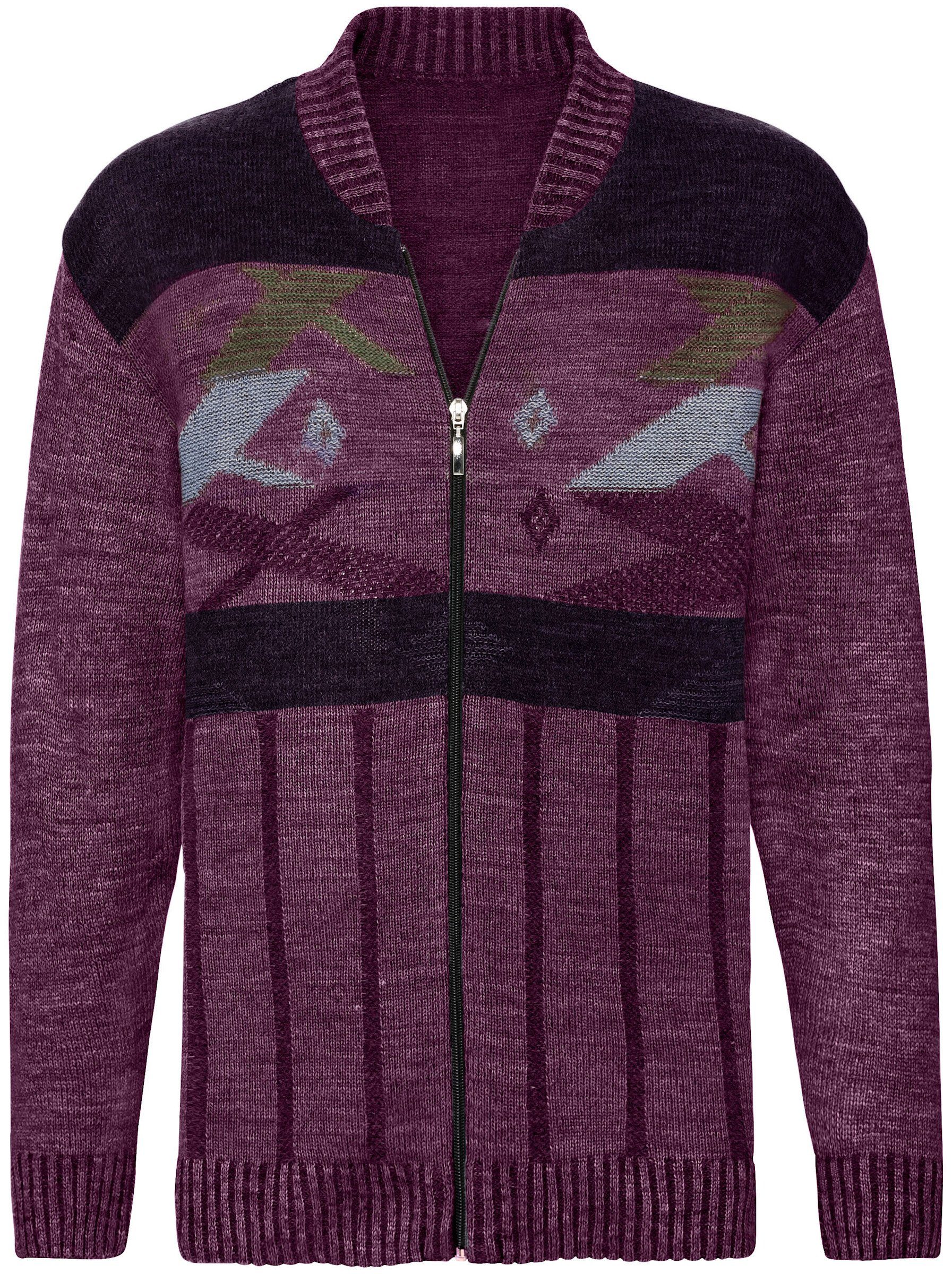 Sieh an! Strickjacke Strickjacke Langarm