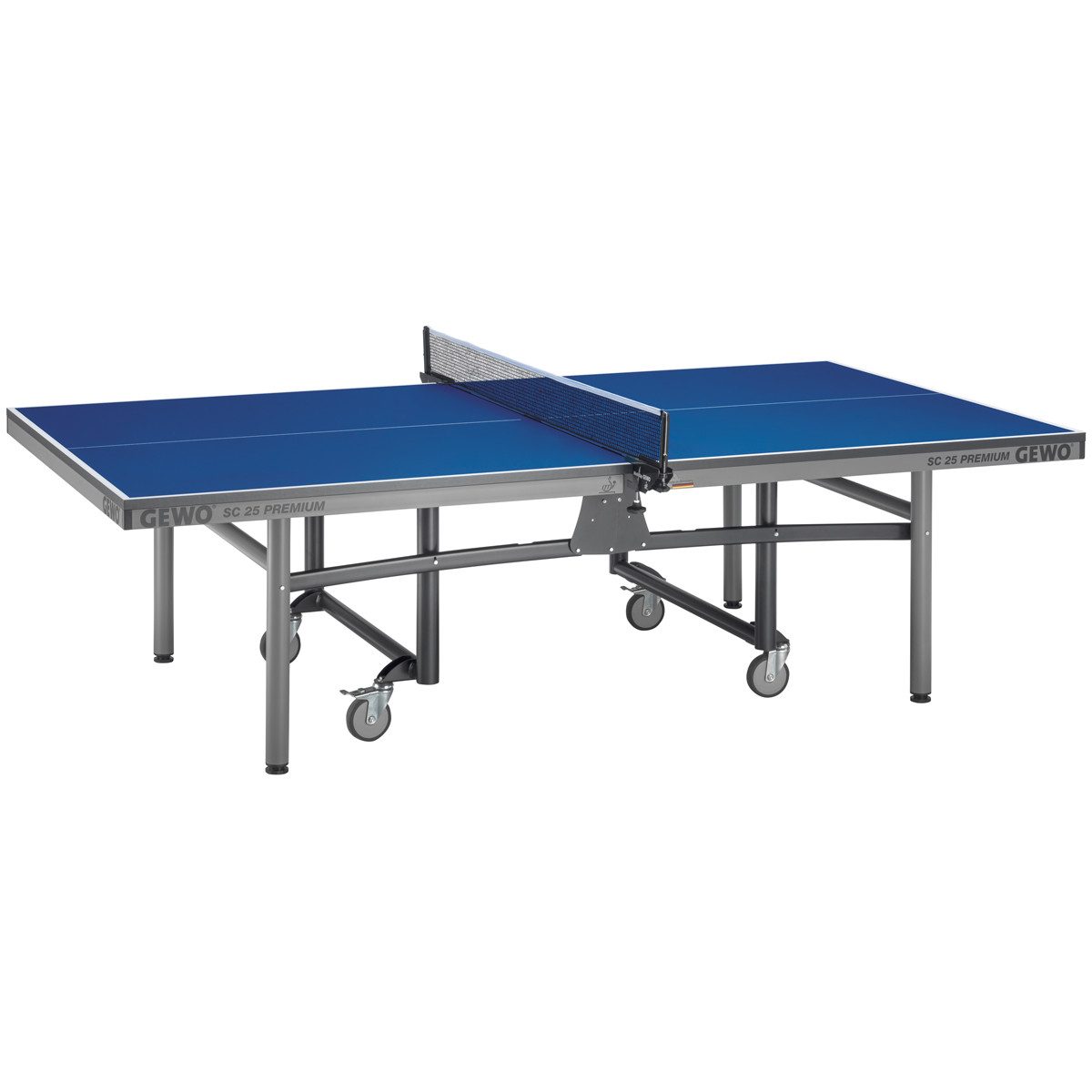 Gewo Tischtennisplatte Indoor SC 25 Premium Tischtennistisch, blau