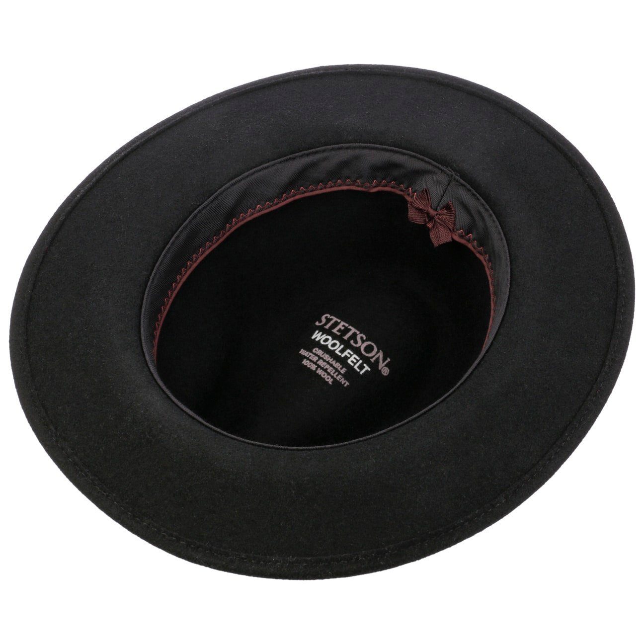 Stetson Filzhut (1-St) Wollfilzhut mit Lederband, Made in the EU