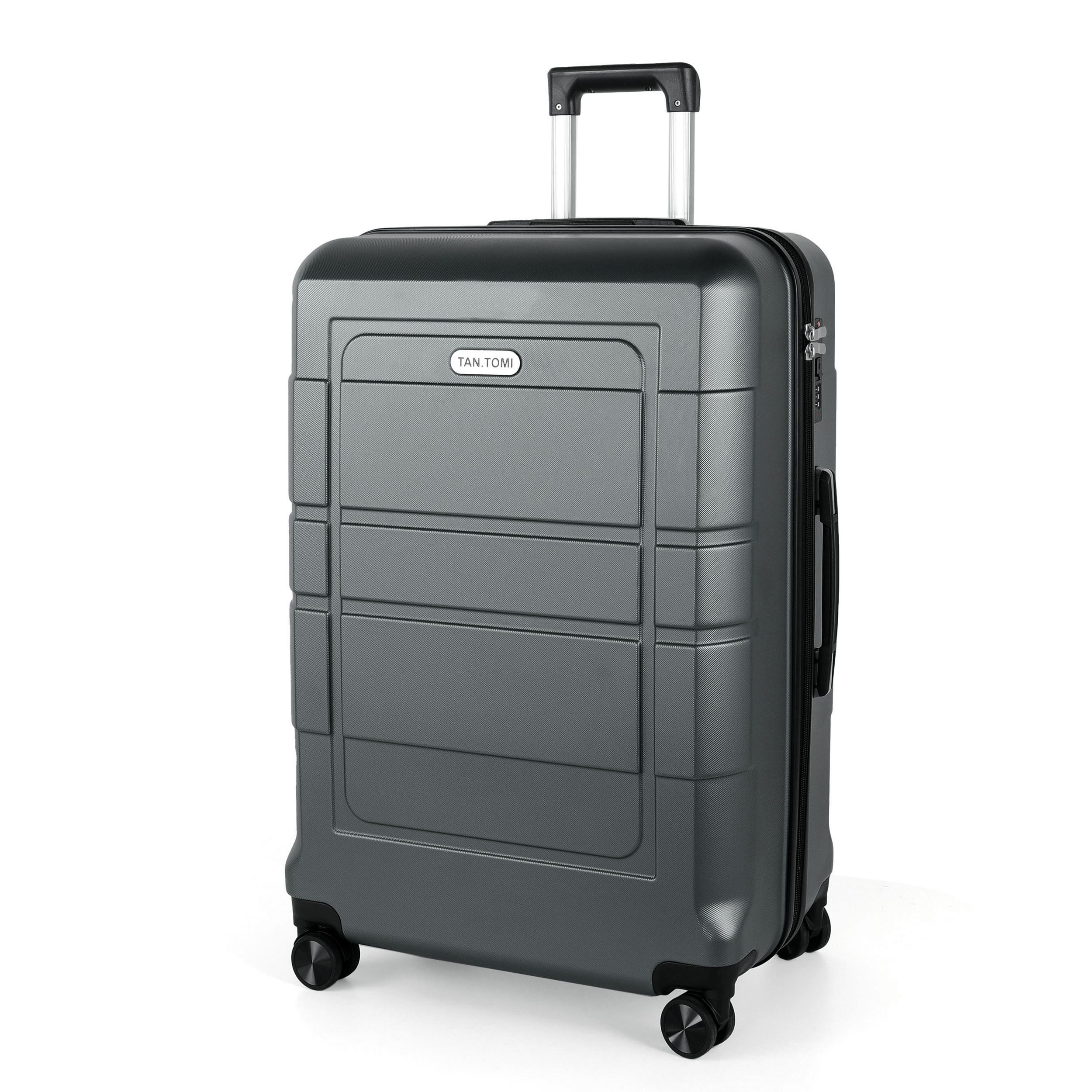 TAN.TOMI Handgepäckkoffer Trolley Hartschalenkoffer Hard Shell Hartschalenk günstig online kaufen