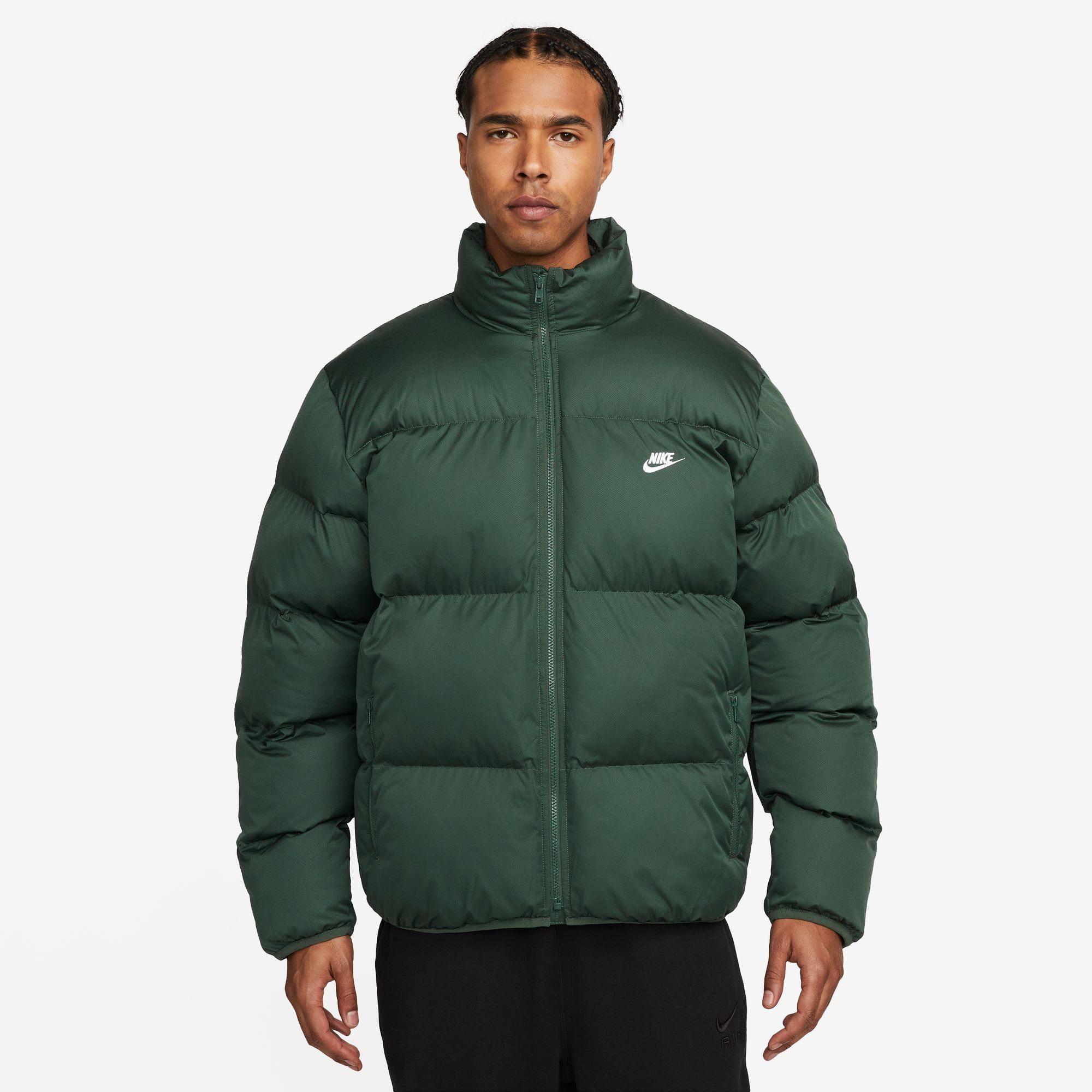 Nike Sportswear Steppjacke M NK JKT TF FIR/WHITE CLUB PUFFER