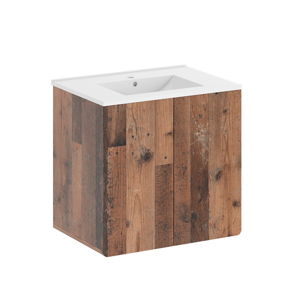Vicco Badmöbel-Set Izan, Oldstyle, 2-teilig, (2-St., günstig online kaufen