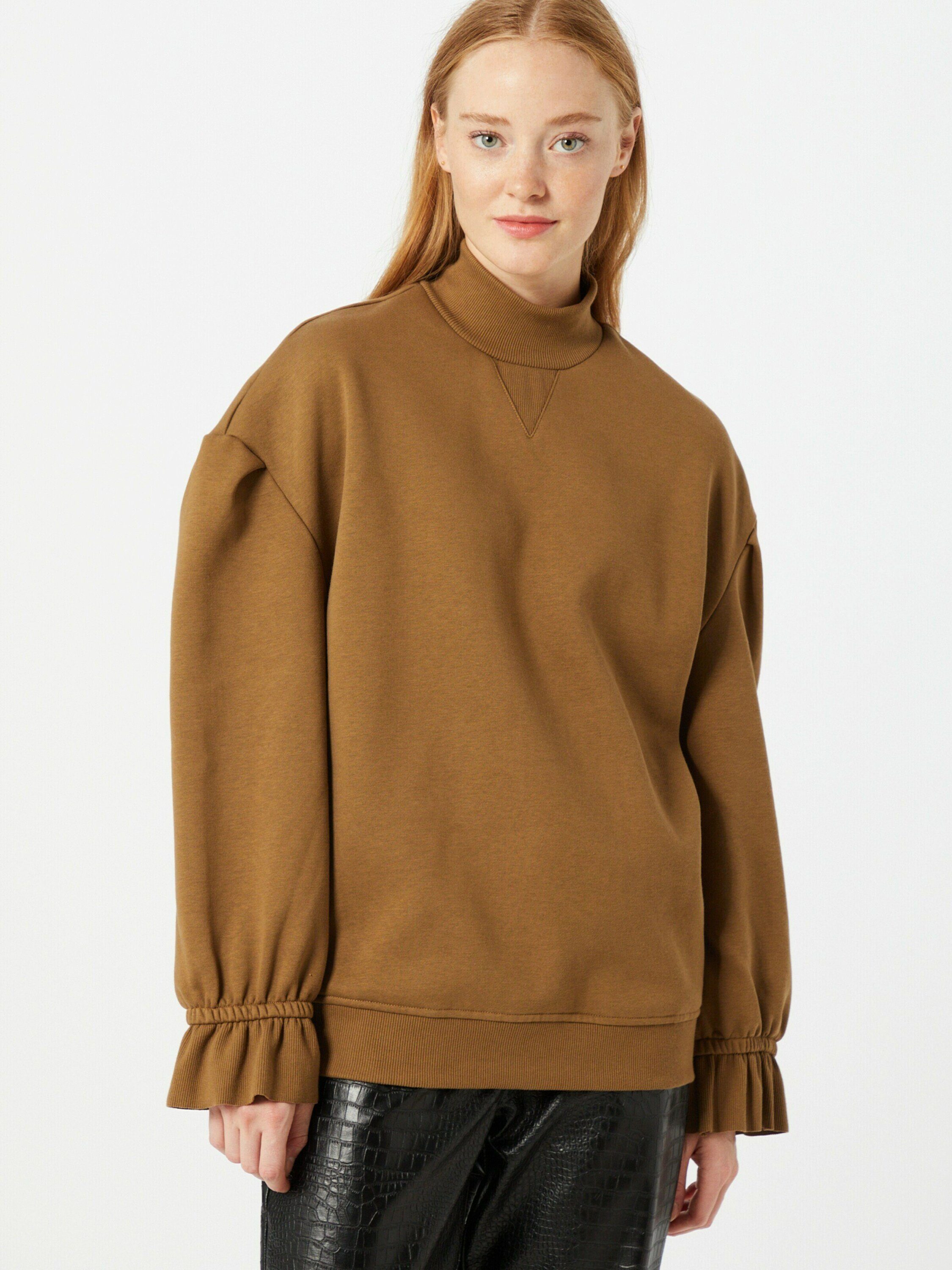URBAN CLASSICS Sweatshirt (1-tlg) Rüschen