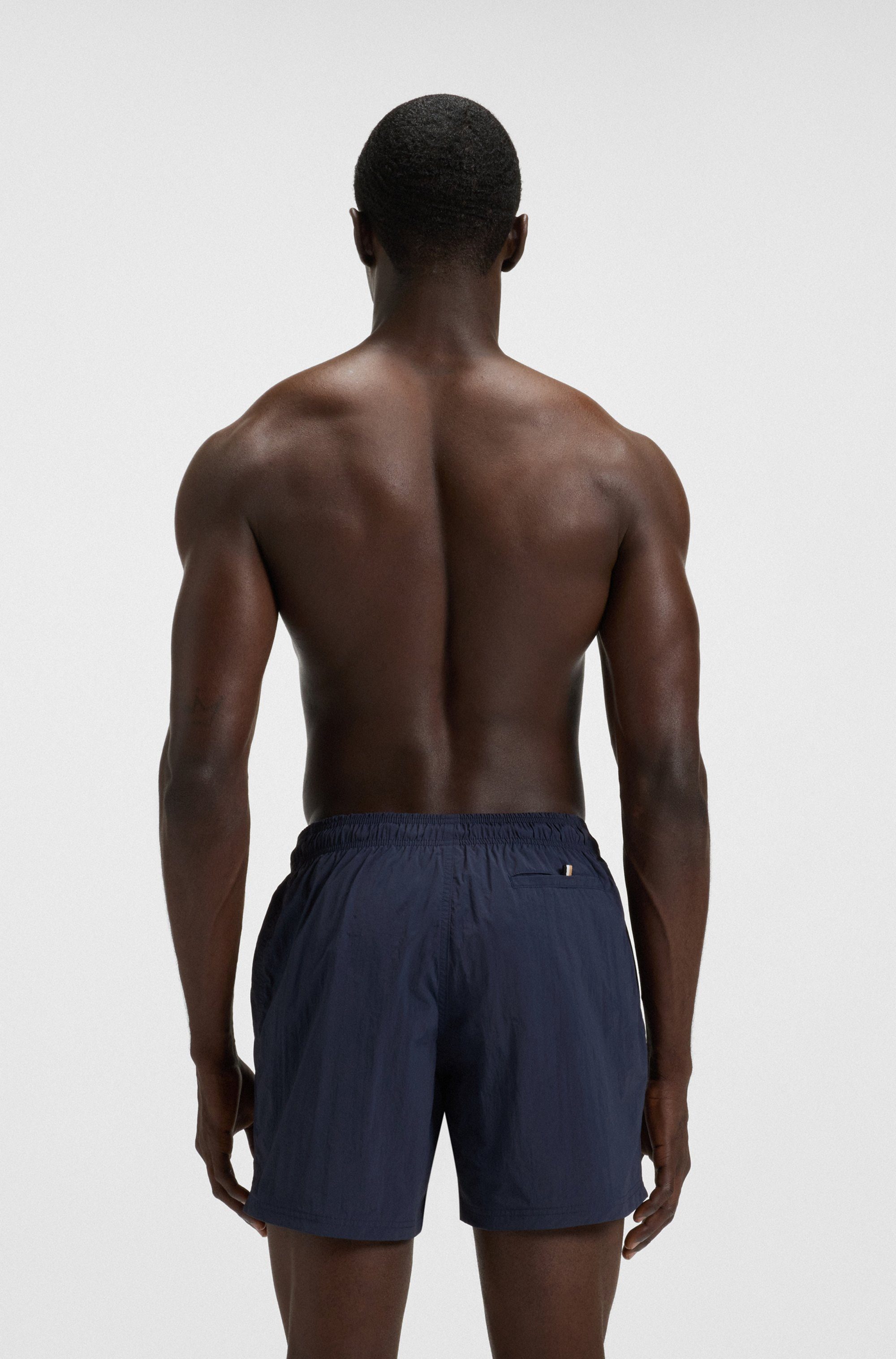 BOSS Badeshorts Octopus Mit BOSS Logoschriftzug, elastischer Taillenbund mi günstig online kaufen