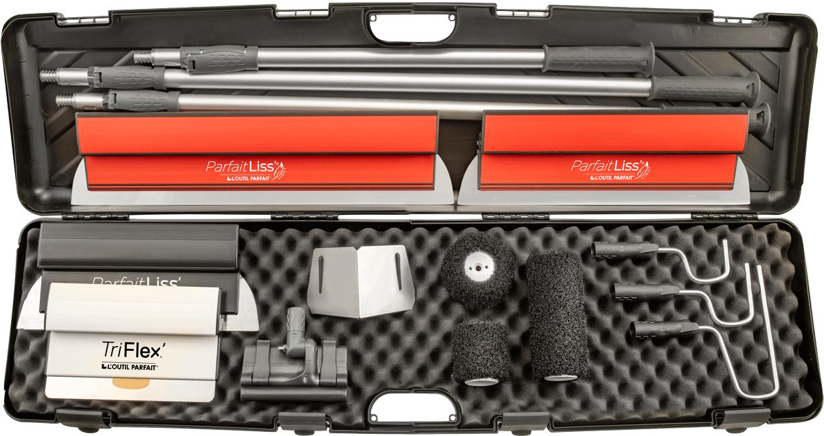 Flächenspachtel L'Outil Parfait Set 80625: OP Koffer PROCESS