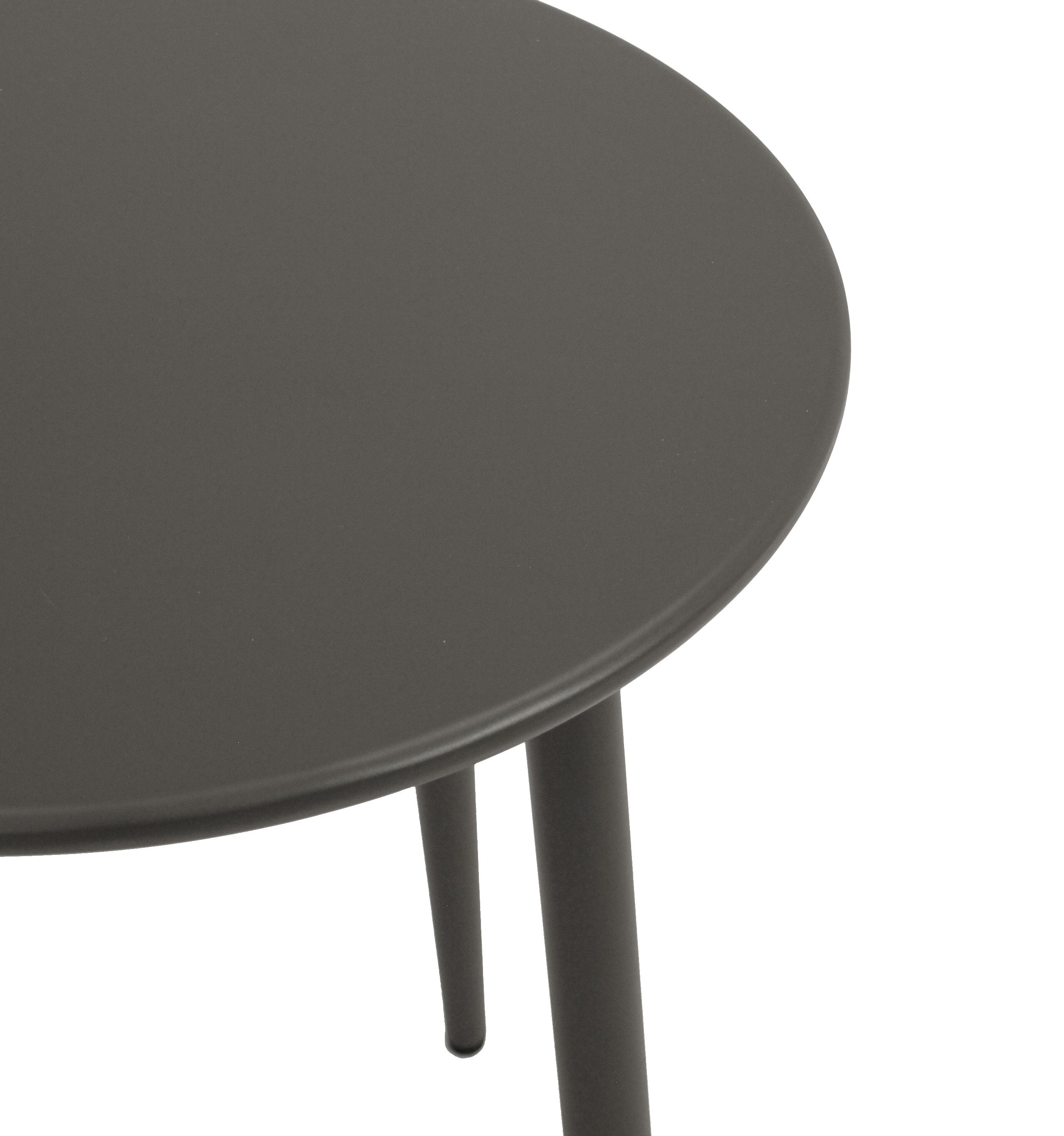 DEGAMO Bistrotisch DENVER 60cm rund, Stahl, Innen und Außen