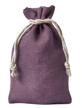 Organzabeutel24 Aufbewahrungstasche 6 Jutesäcke, Jutebeutel mit Kordelzug - 20x12 cm - Geschenkverpackung, 100% Jute Naturfaser