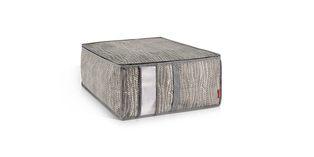 Tescoma Kleiderschutzhülle Schutzhülle für Bettwäsche FANCY HOME 40 x 52 x 20 cm, cappuccino