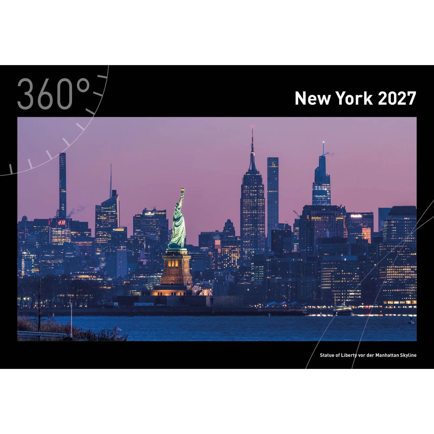 WALTER Wandkalender New York Premiumkalender 2027