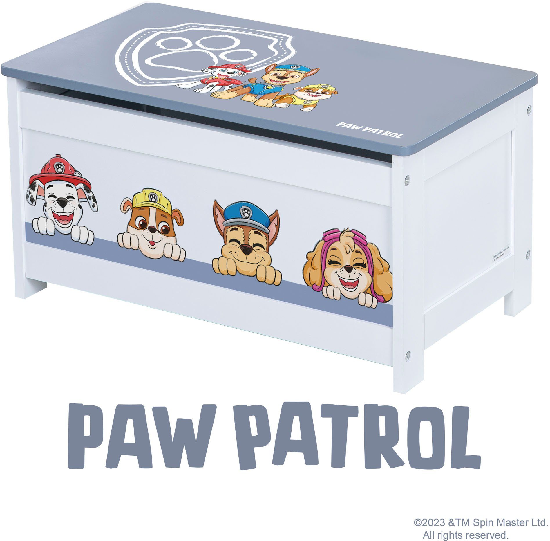 roba® Truhe PAW Patrol, mit Deckelbremse günstig online kaufen