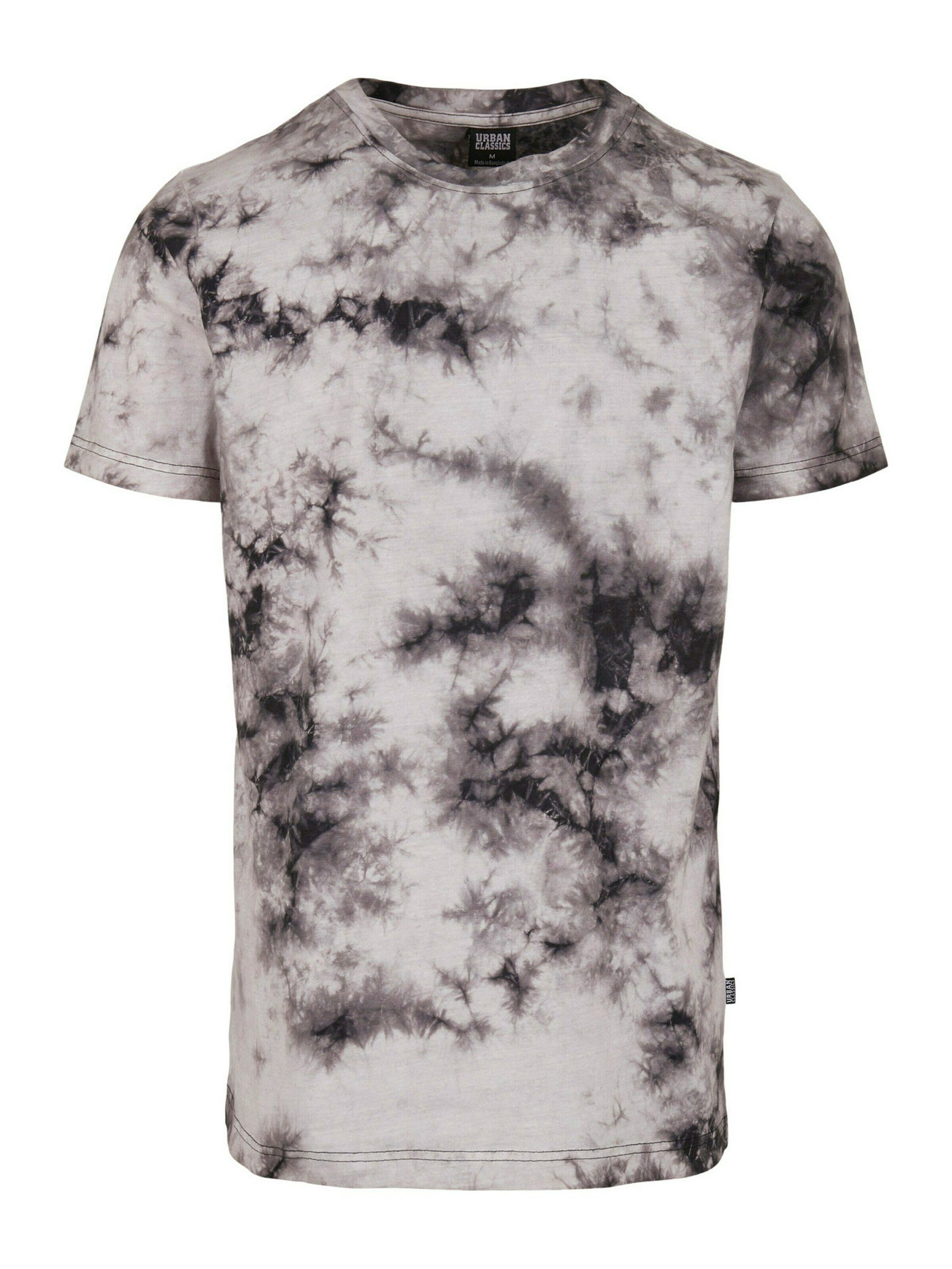 URBAN CLASSICS T-Shirt Black Tie Dye Tee (1-tlg)