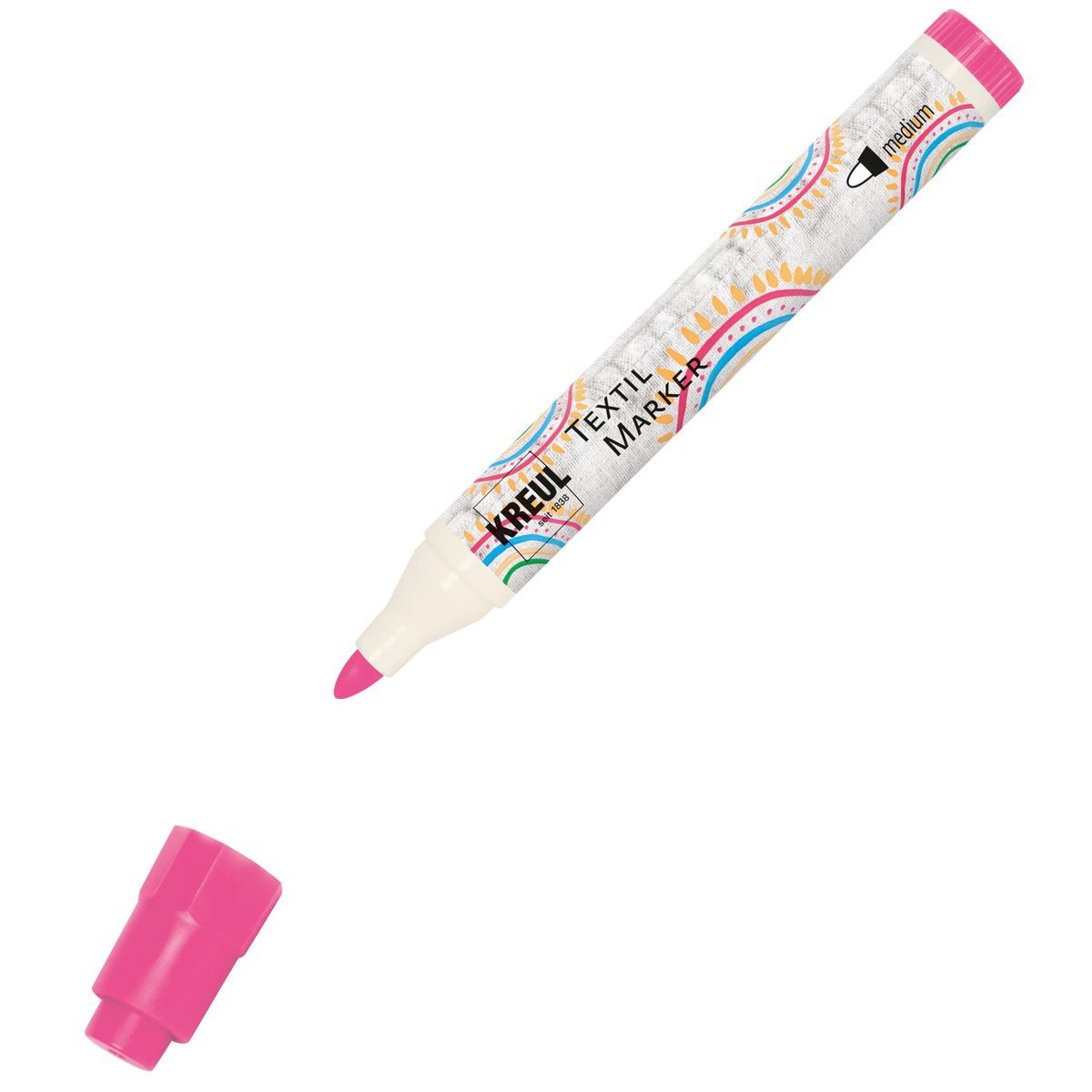C. KREUL Textilmarker KREUL Textilmarker medium neonpink