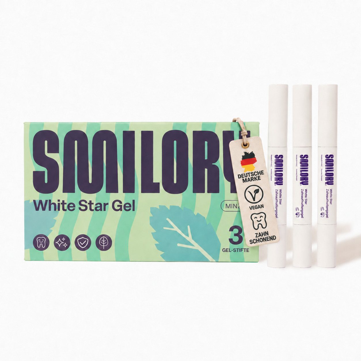 SMILORY® Zahnbleaching-Gel Smilory® White Star – Bleaching Gel - Für alle LED Lichter