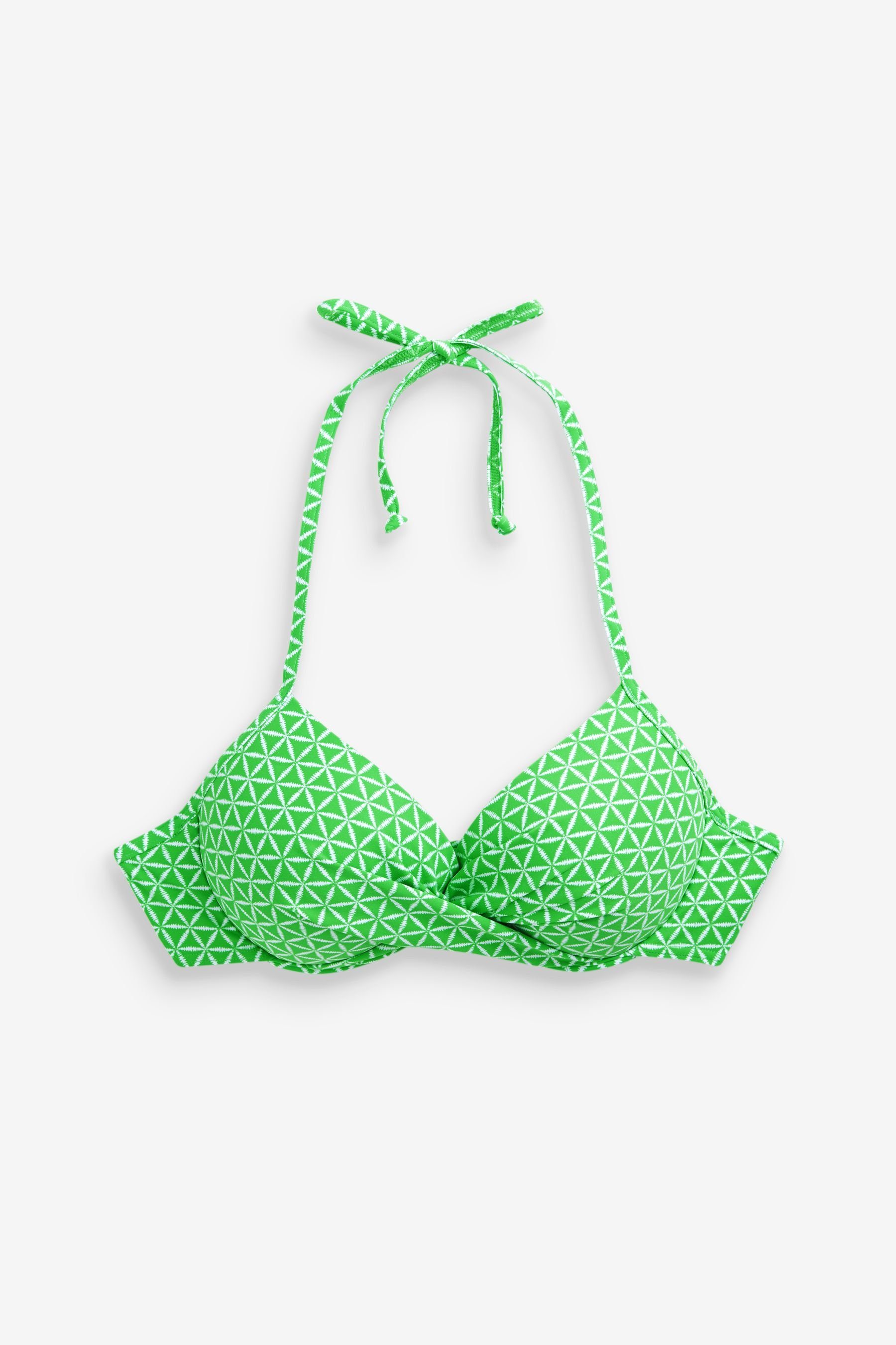 Next Bügel-Tankini-Top Wattiertes Bikini-Oberteil mit Bügeln günstig online kaufen
