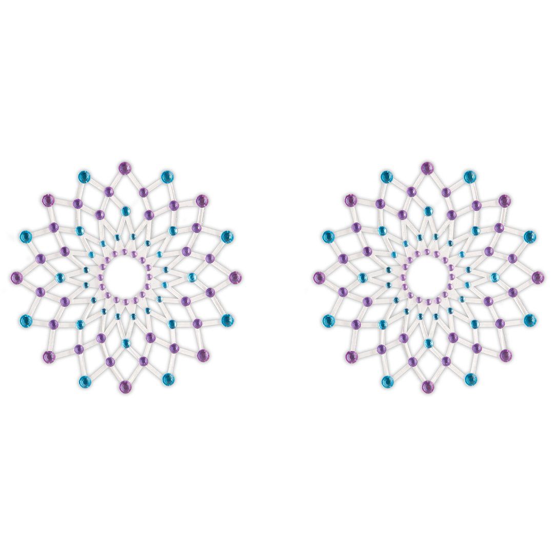 NS Novelties Brustwarzenabdeckung 1 Paar Nippelpasties aus Schmucksteinen Nippelsticker