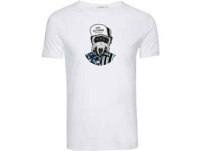 GreenBomb T-Shirt »GREENBOMB Bio-Unisex-T-Shirt 'Monkey' mit Rundhals«